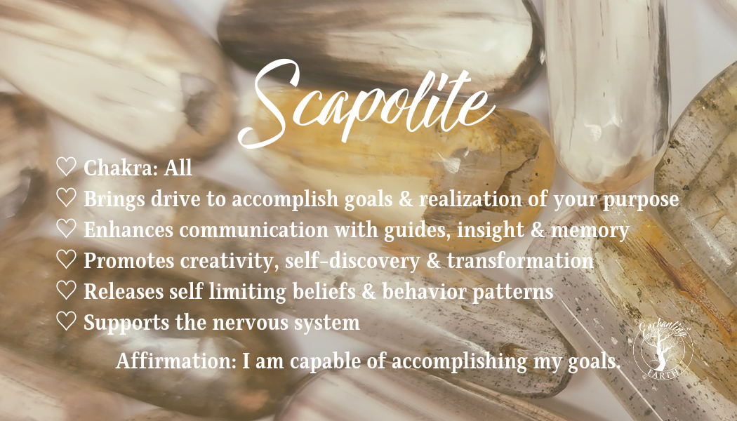 Scapolite Tumble for Accomplishing Goals and Realizing your Purpose