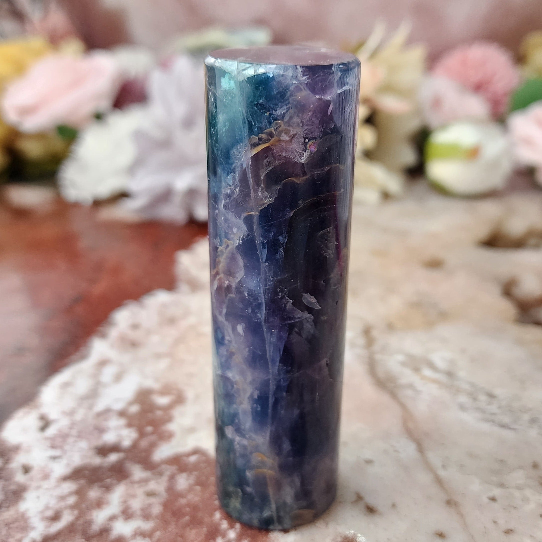 Rainbow Fluorite Harmonizer for Focusing Intentions