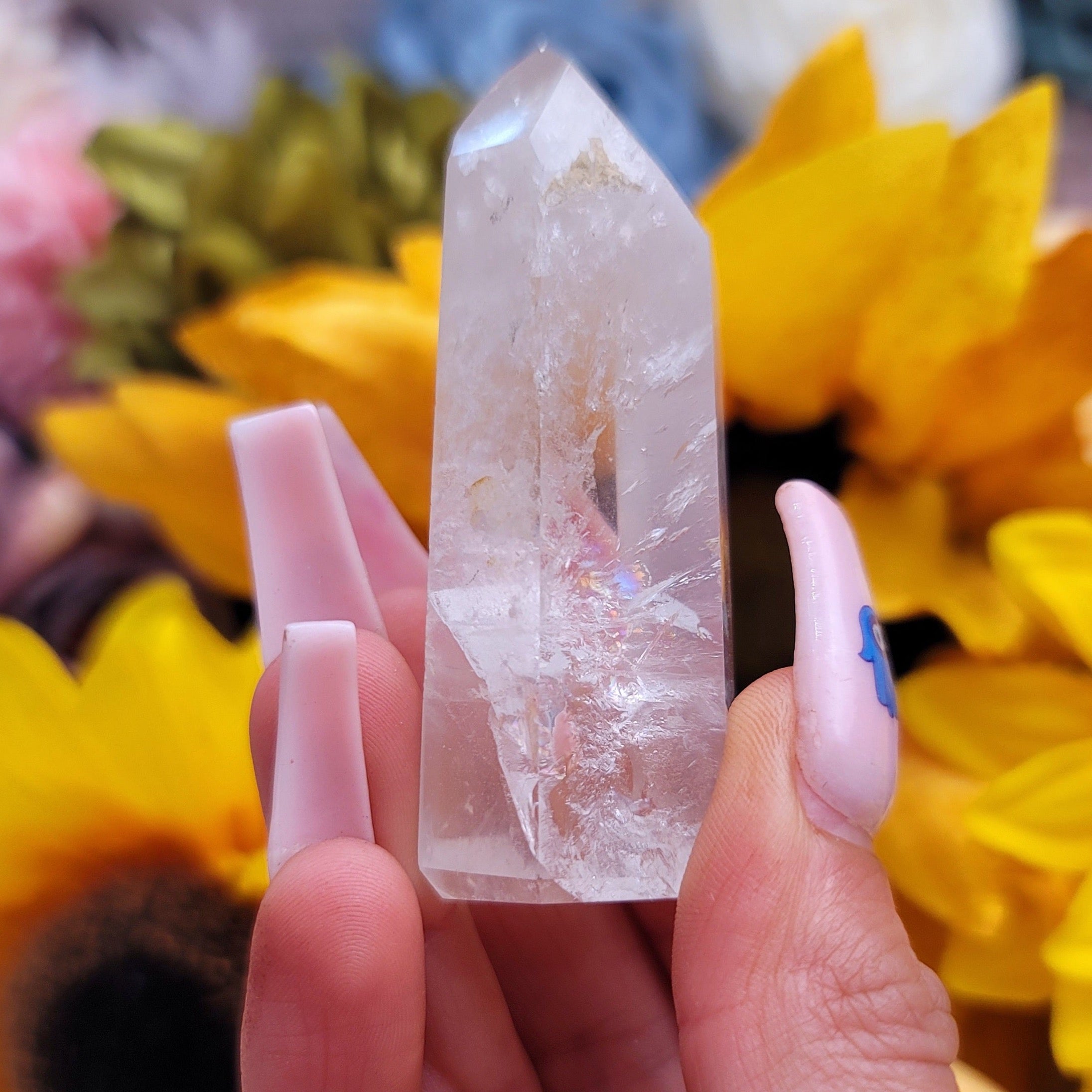 Chlorite Quartz Point for Purifying your Aura and Energy