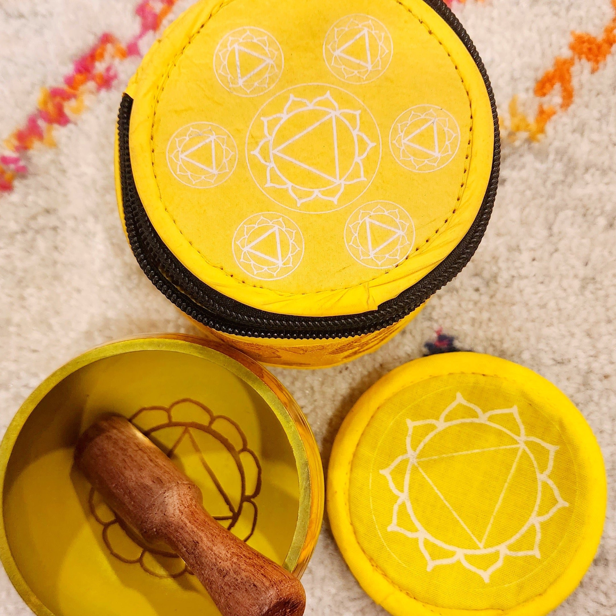 Chakra Singing Bowl Set for Meditation and Sound Healing