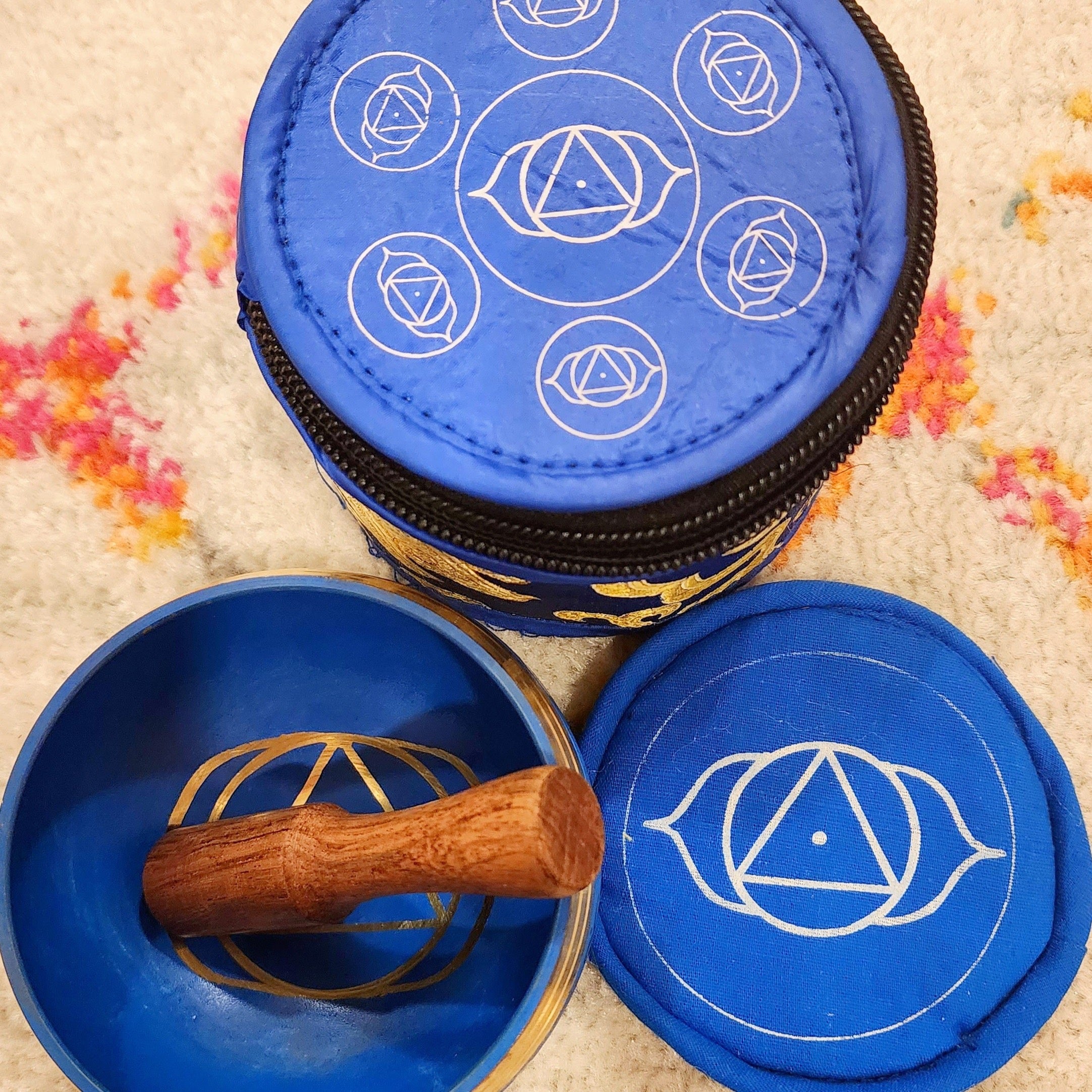 Chakra Singing Bowl Set for Meditation and Sound Healing