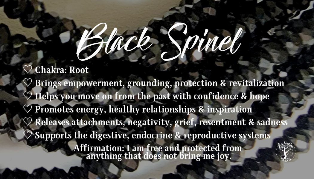 Black Spinel 3 mm Faceted Bracelet