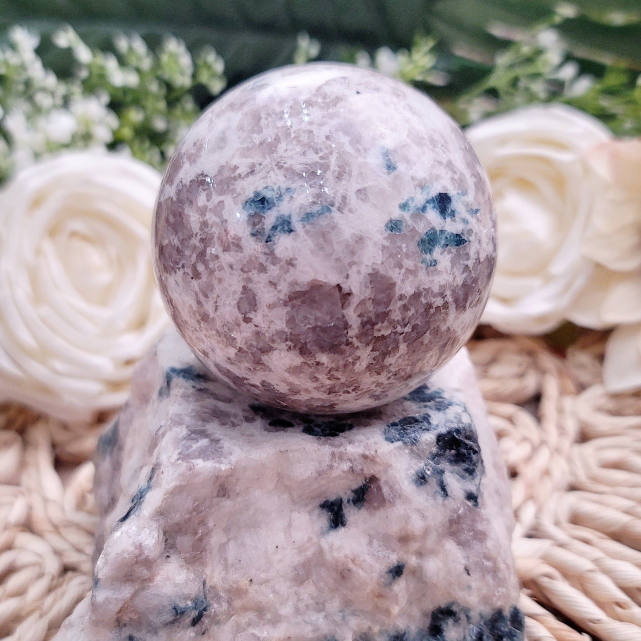 Snowball Euphoralite Sphere For Higher Realms of Consciousness and Heal Emotional Trauma
