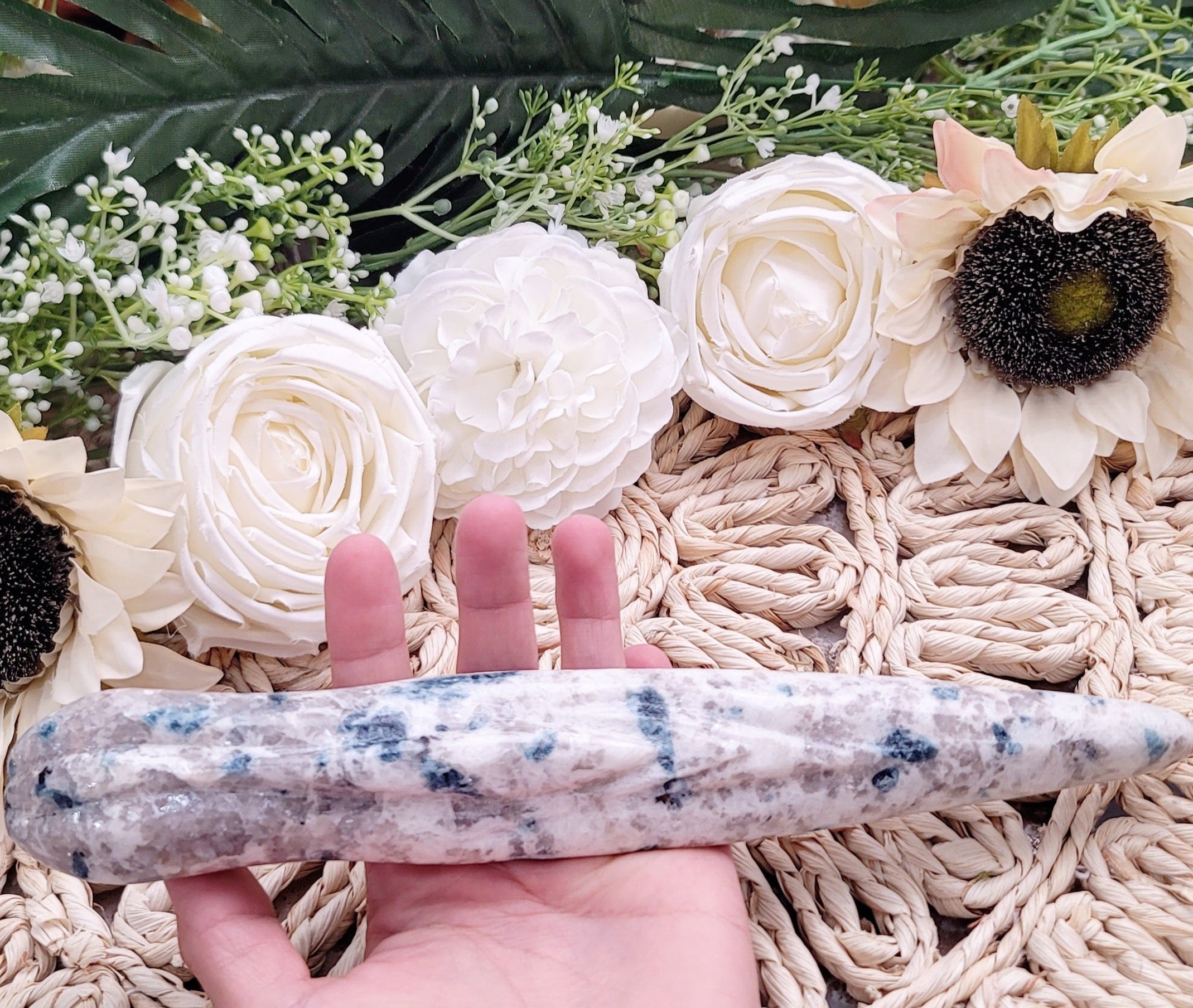 Snowball Euphoralite Serpent Wand For Higher Realms of Consciousness and Heals Emotional Trauma