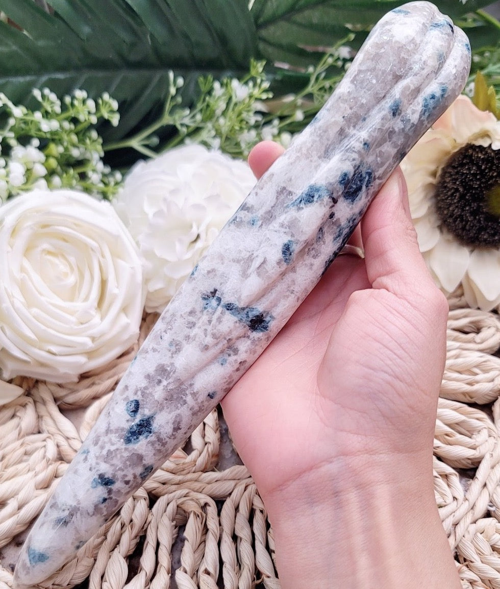 Snowball Euphoralite Serpent Wand For Higher Realms of Consciousness and Heals Emotional Trauma