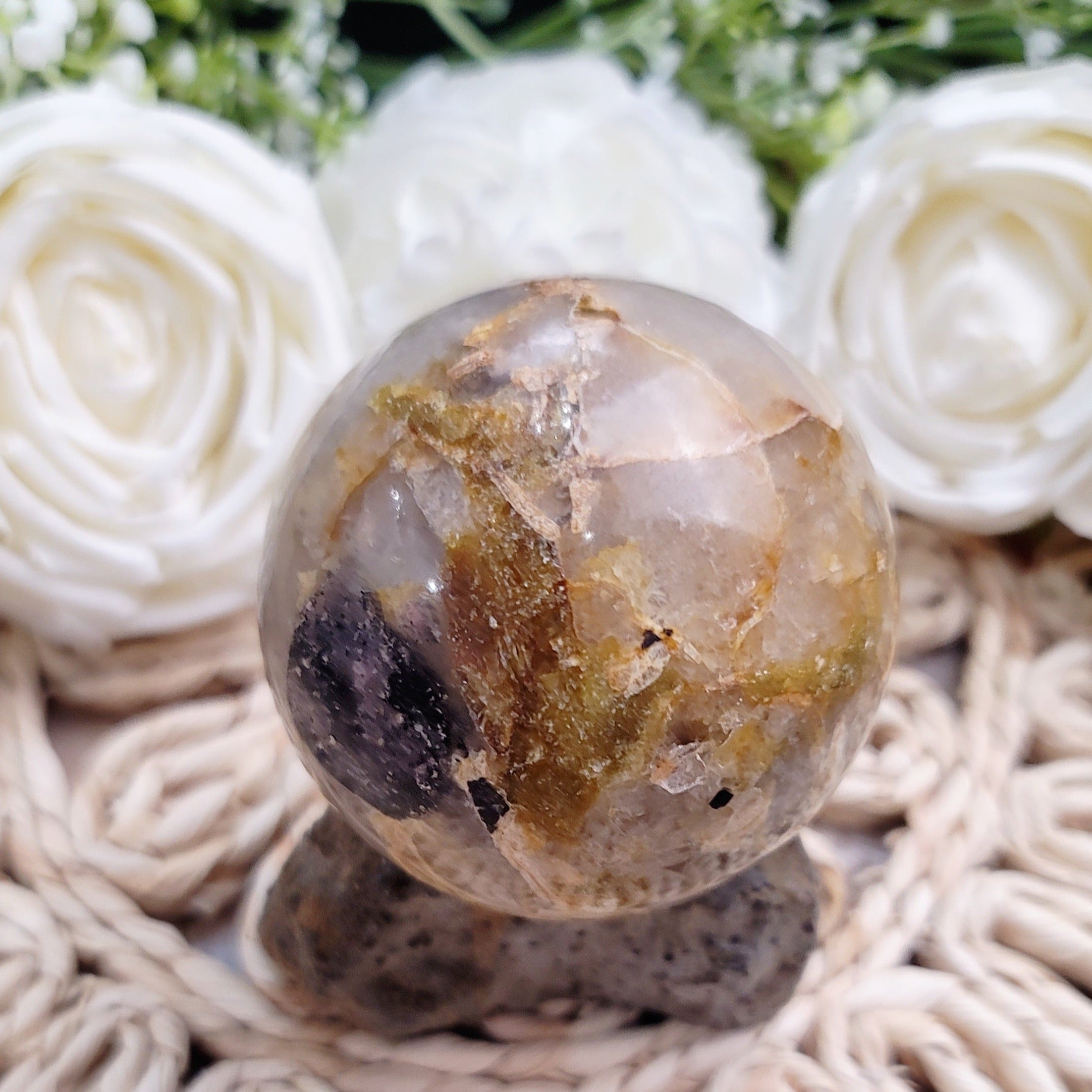 Exotic Euphoralite Sphere for Awareness, Confidence, Peace and Power