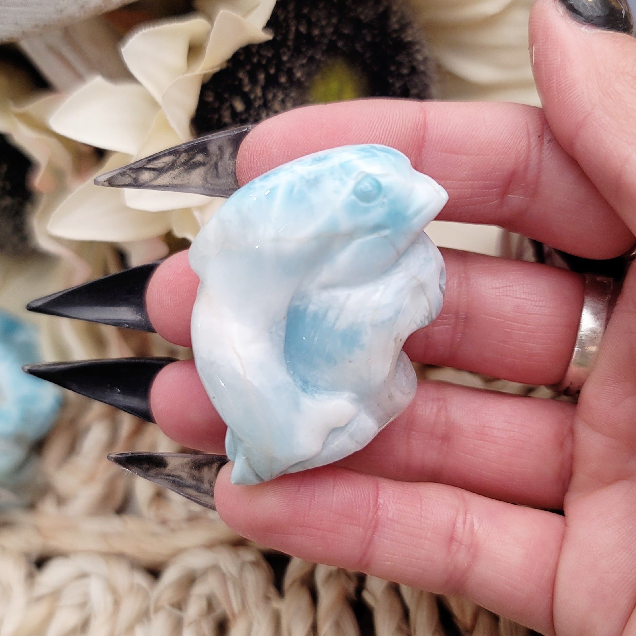 Larimar Dolphin for Peace and Tranquility