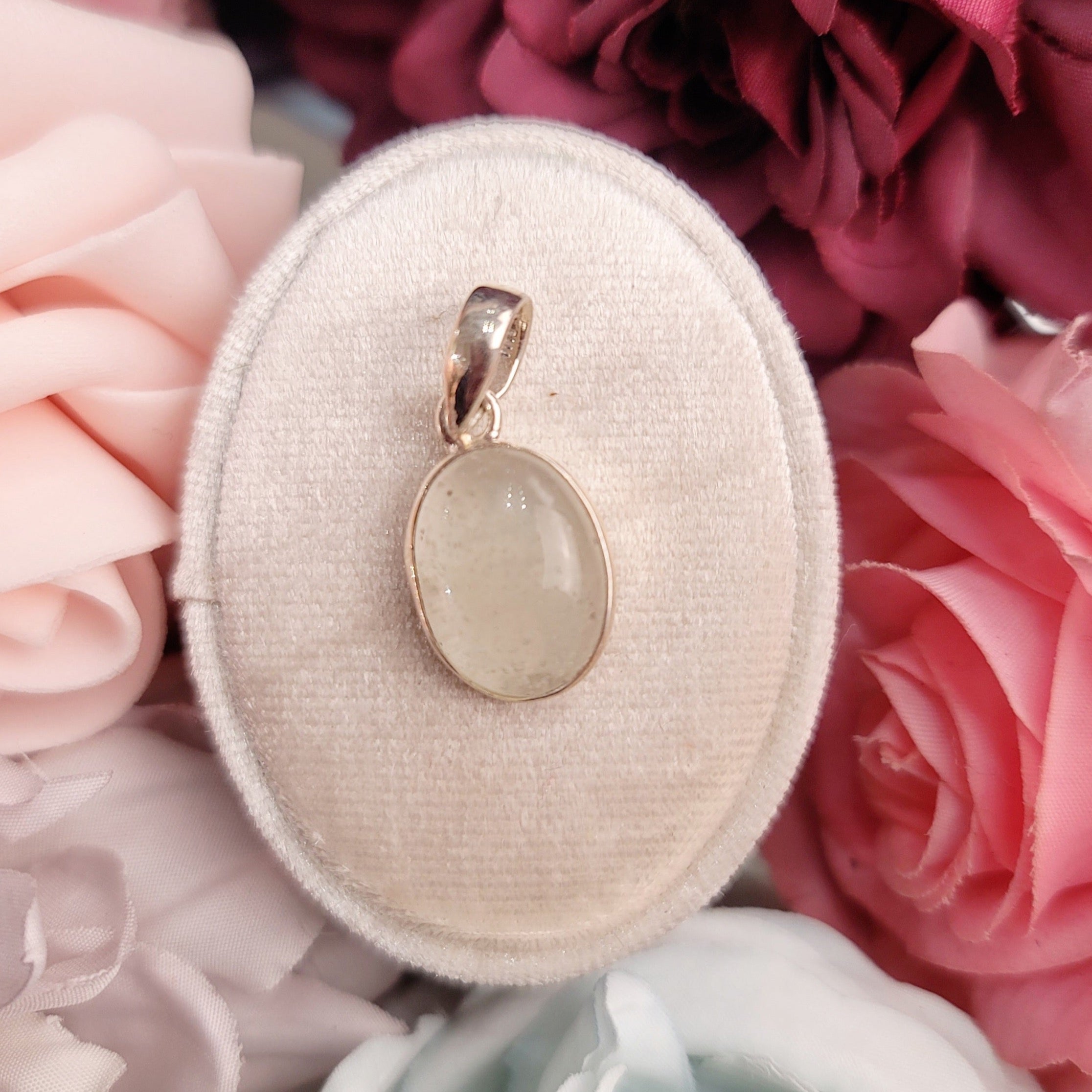 Libyan Desert Glass Pendant .925 Silver for Ascension and Manifesting