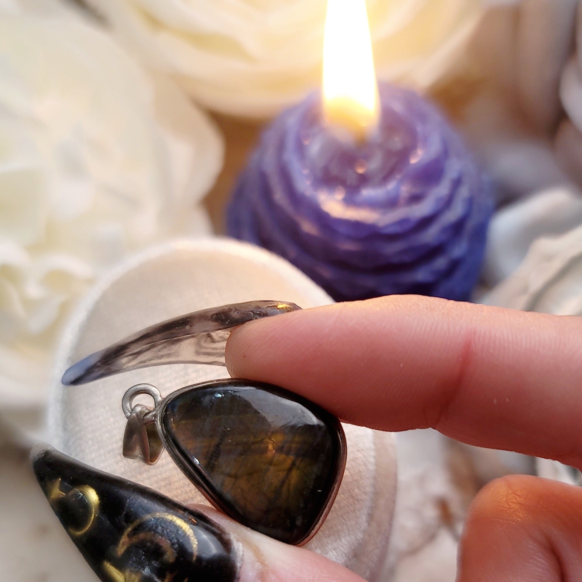 Spectrolite Pendant for Spiritual Awakening
