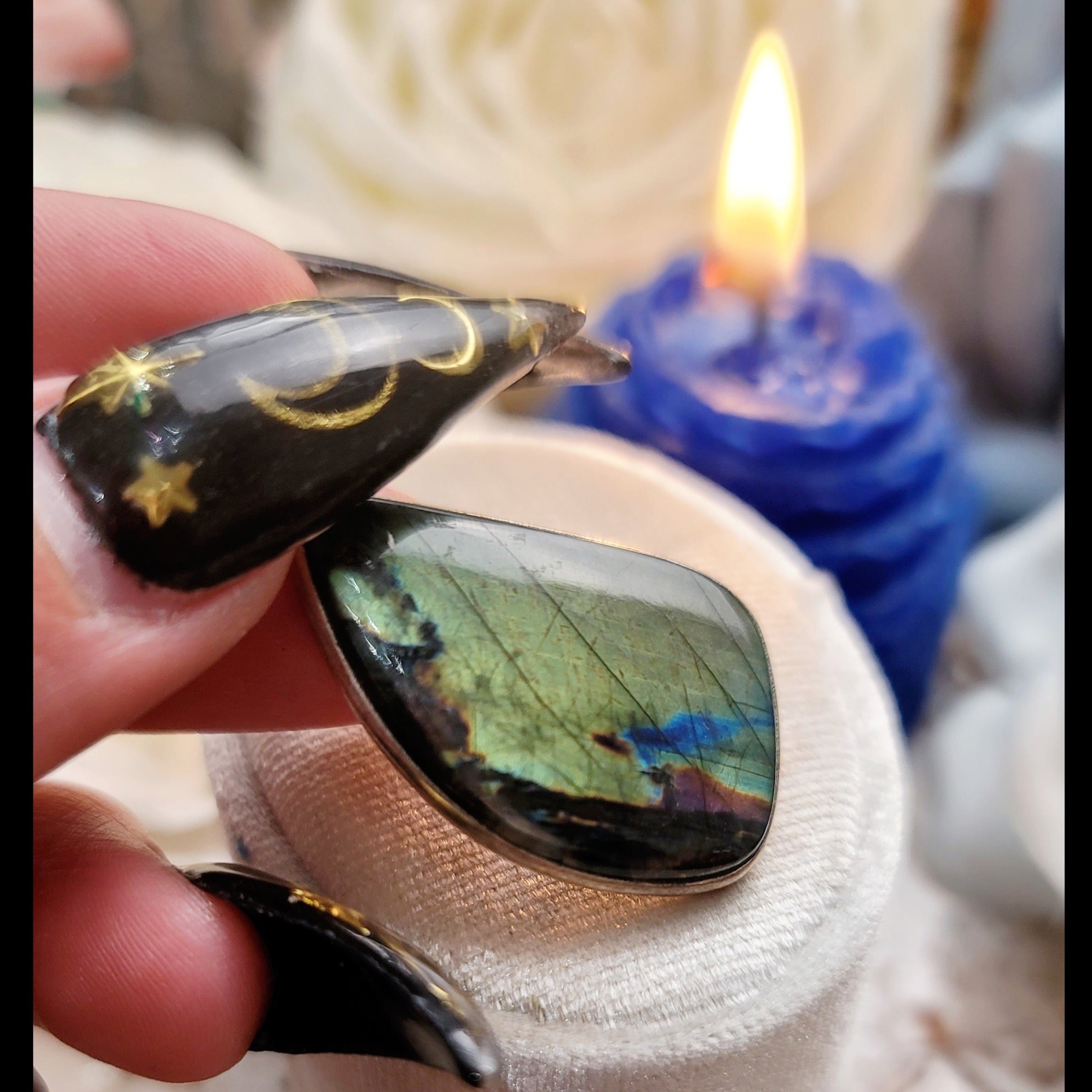 Spectrolite Pendant for Spiritual Awakening
