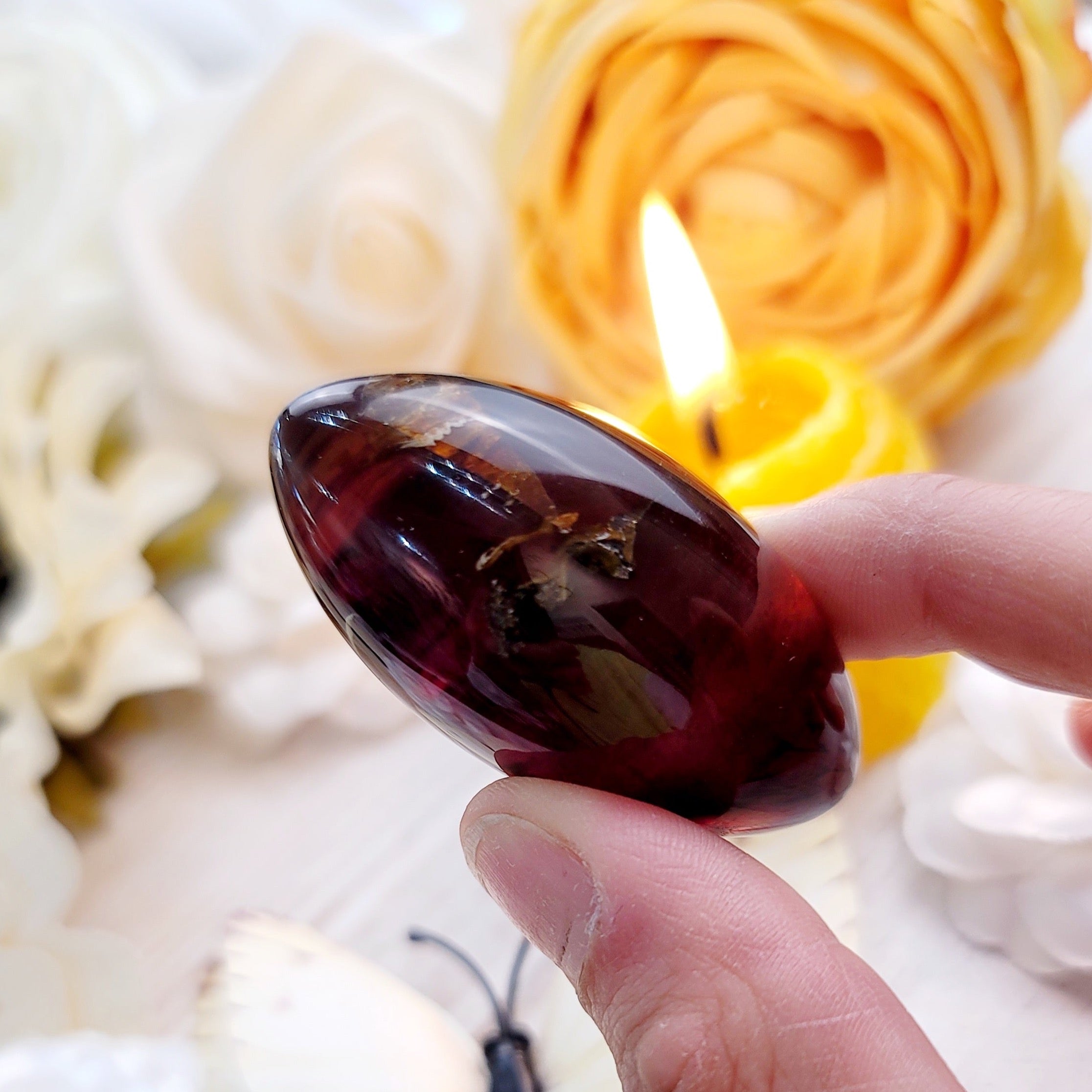 Amber Shiva for Healing, Joy and Protection