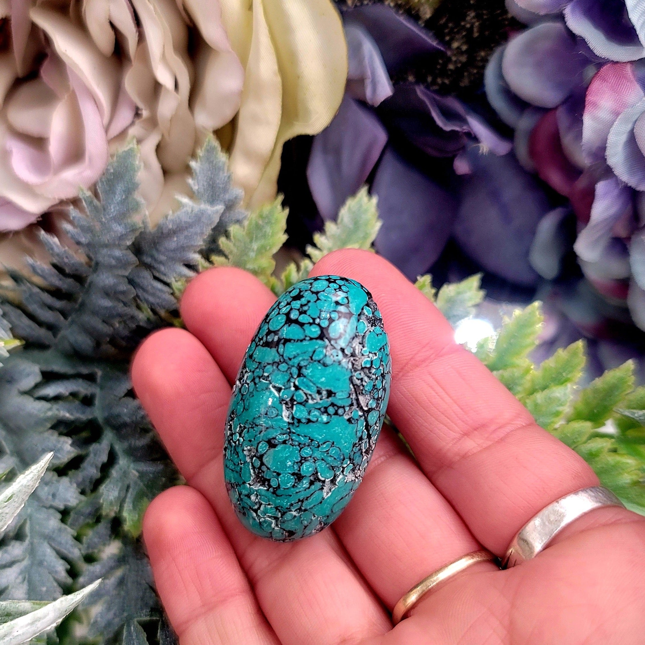 Tibetan Turquoise Shiva for Good Luck, Prosperity and Protection