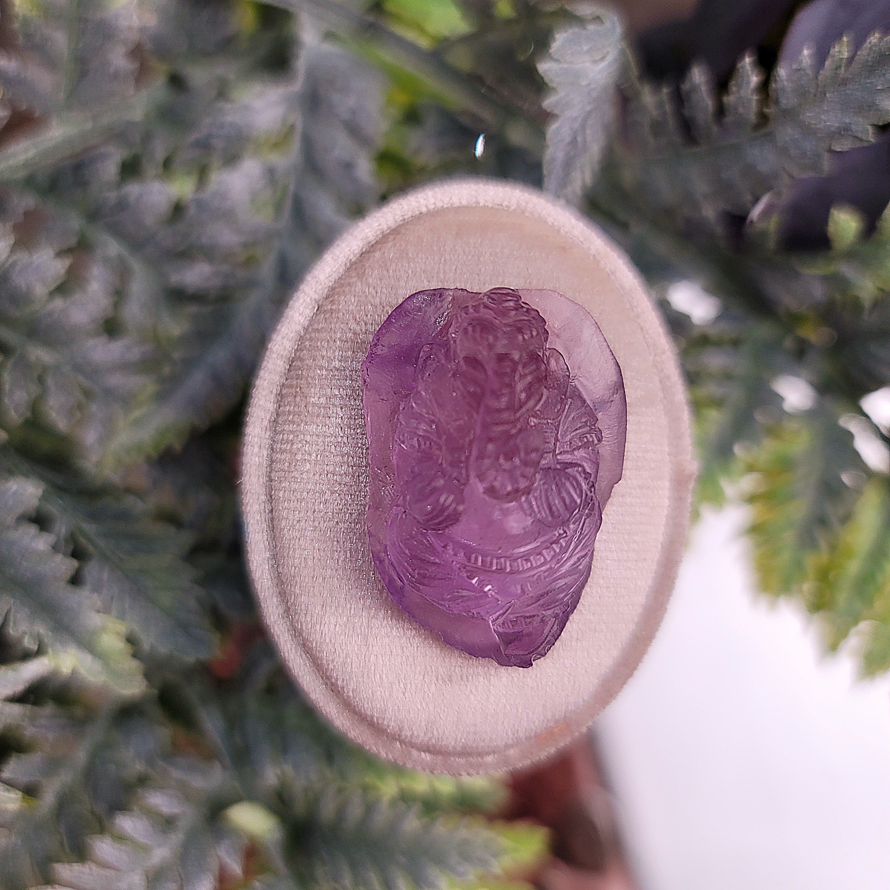Amethyst Ganesha for Intuition and Power