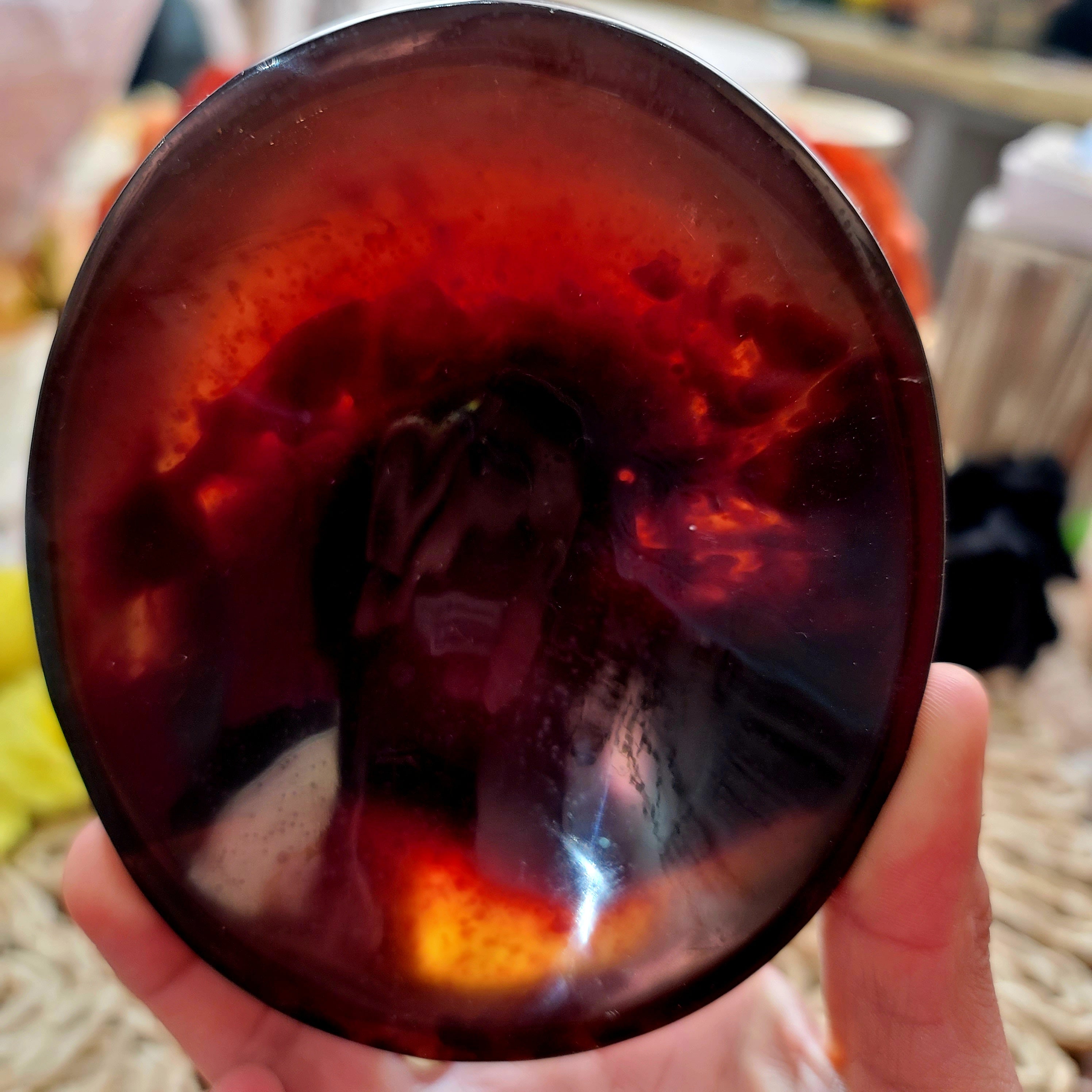 Amber Bowl for Healing, Joy and Protection