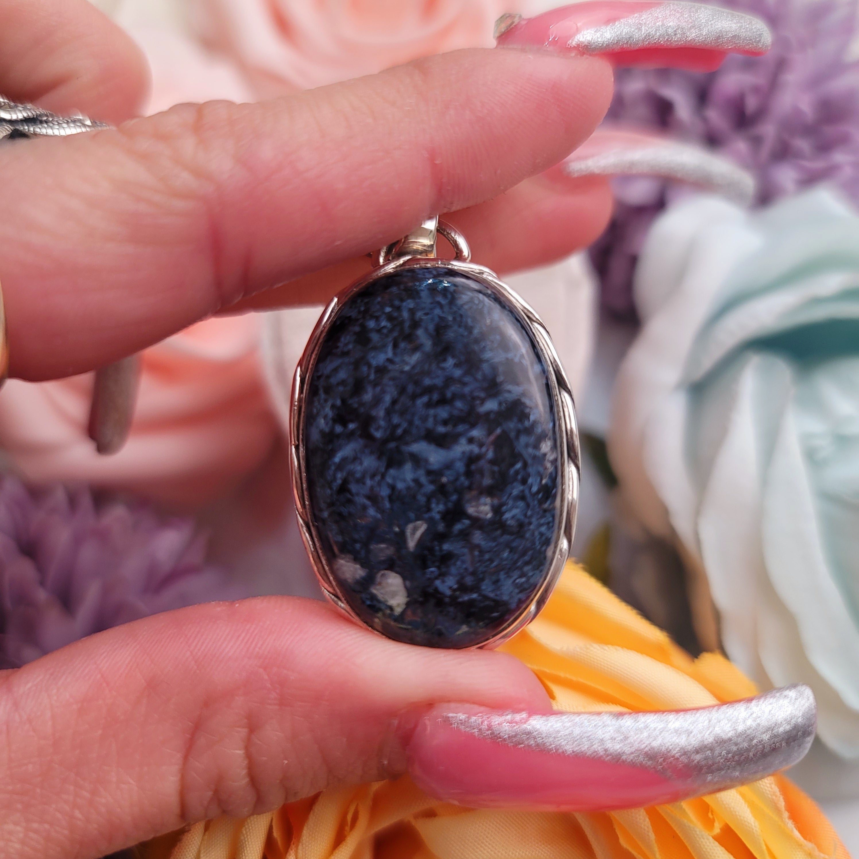 Pietersite 925 Pendant for Activating your Intuitive Powers and Confidence