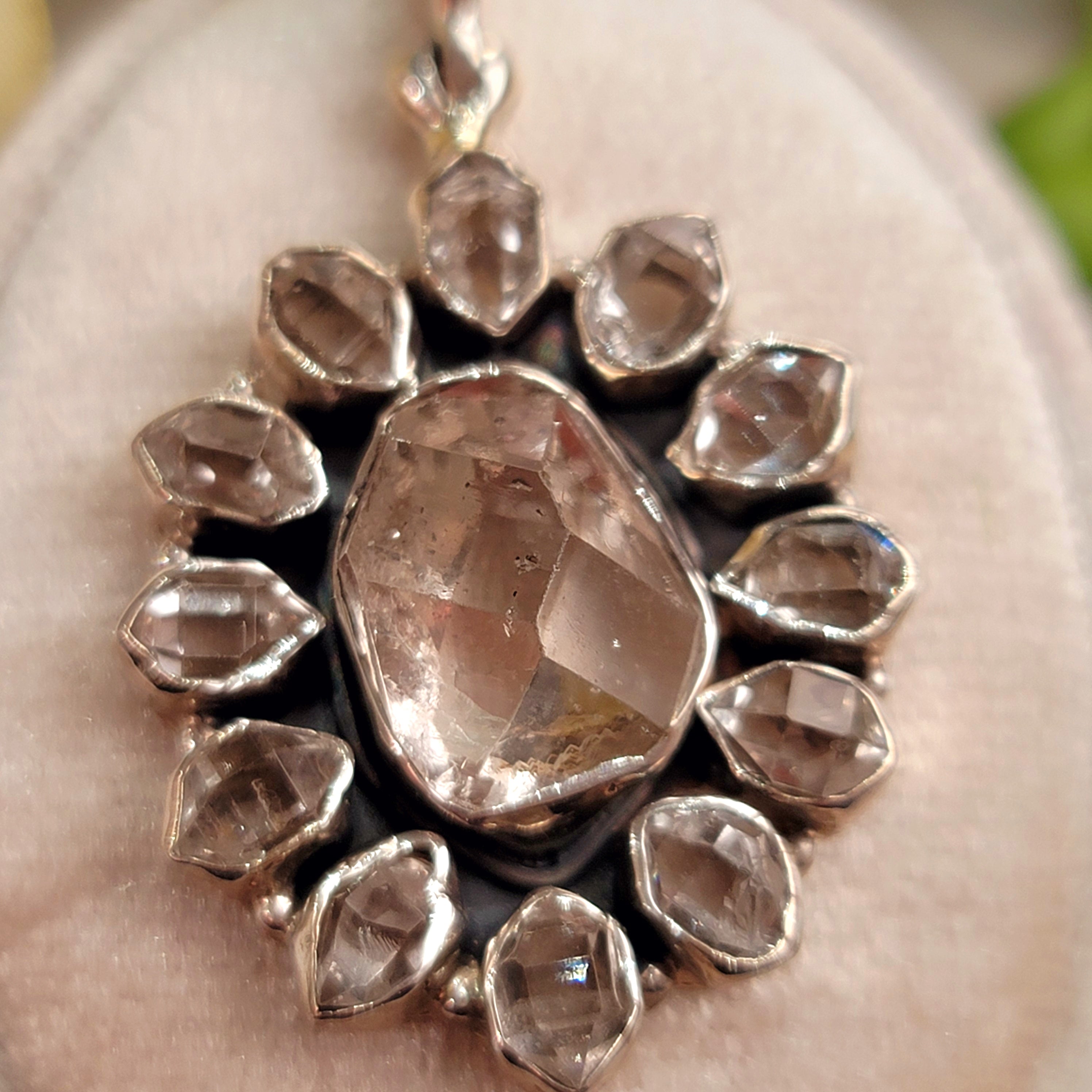 Herkimer Diamond Pendant for Expansion of Consciousness