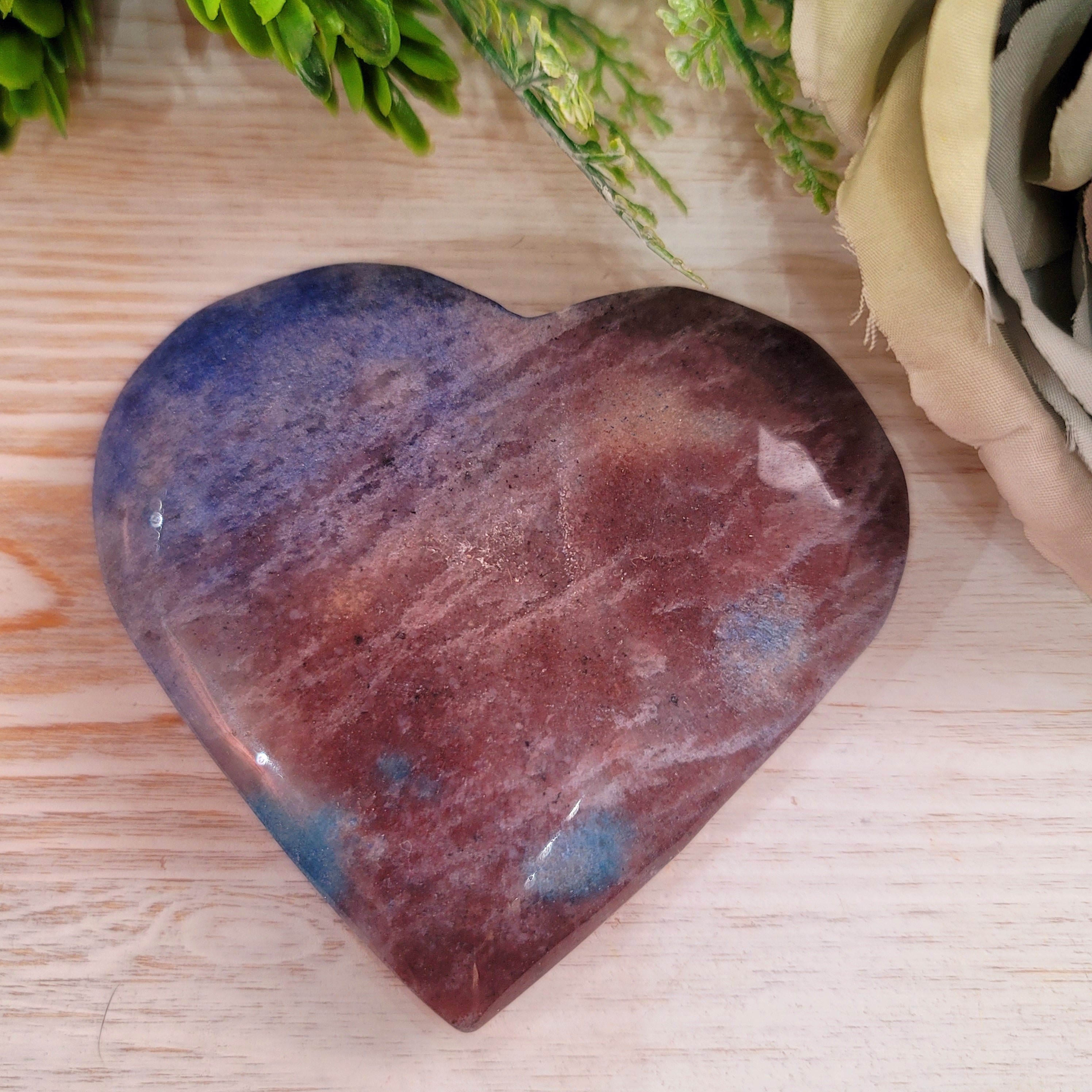 Trolleite with Lepidolite Heart for Divine Guidance and Manifestation