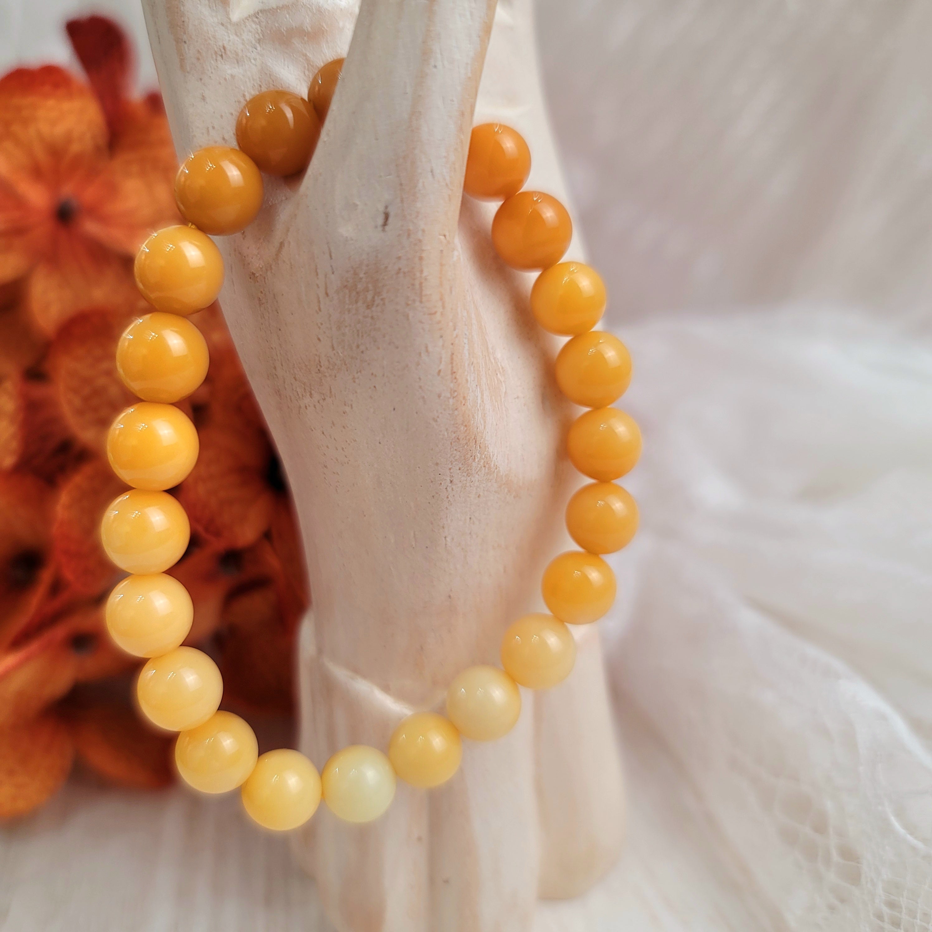 Yellow Jade Waterfall Bracelet (High Quality) for Love, Peace and Success Warmth and Joy