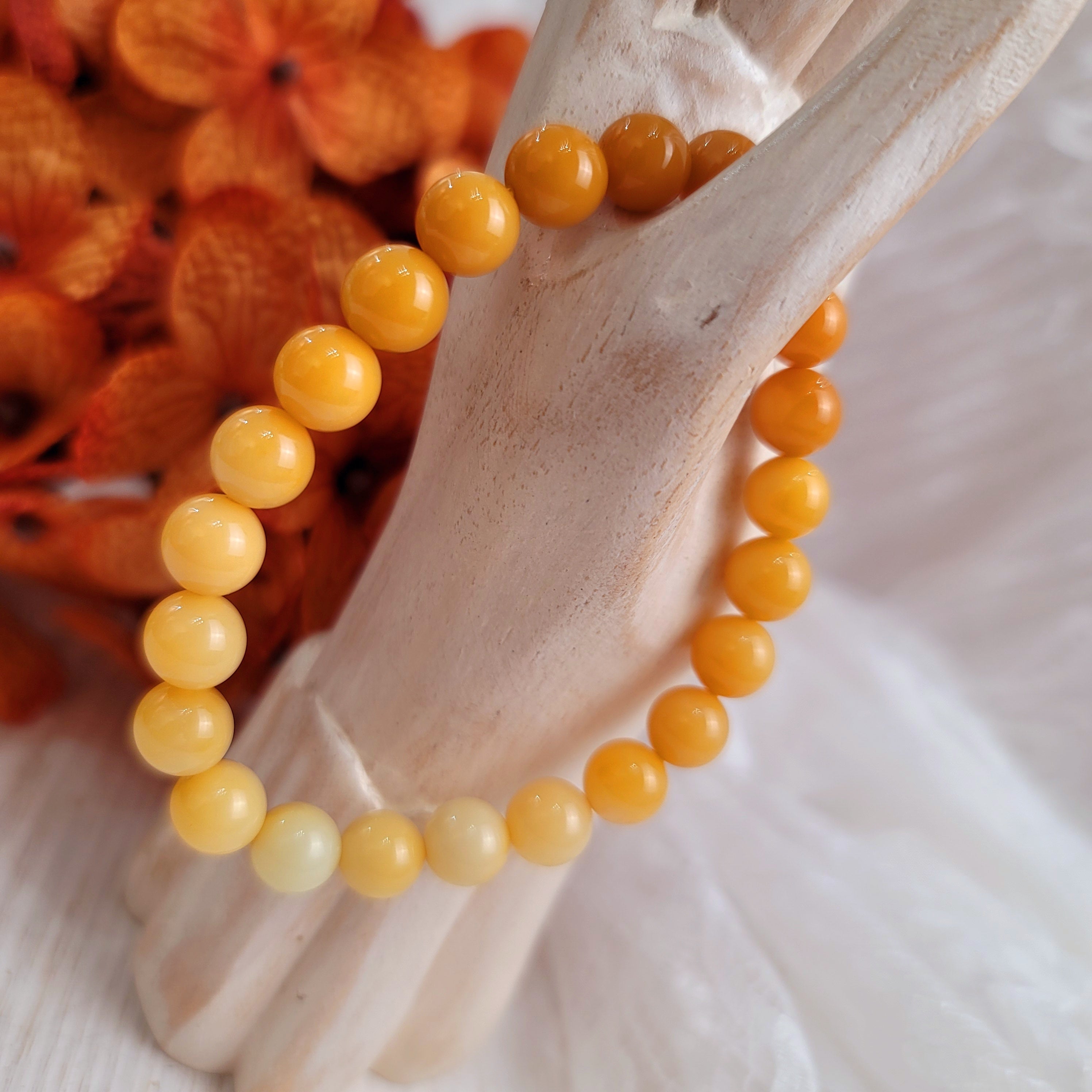 Yellow Jade Waterfall Bracelet (High Quality) for Love, Peace and Success Warmth and Joy