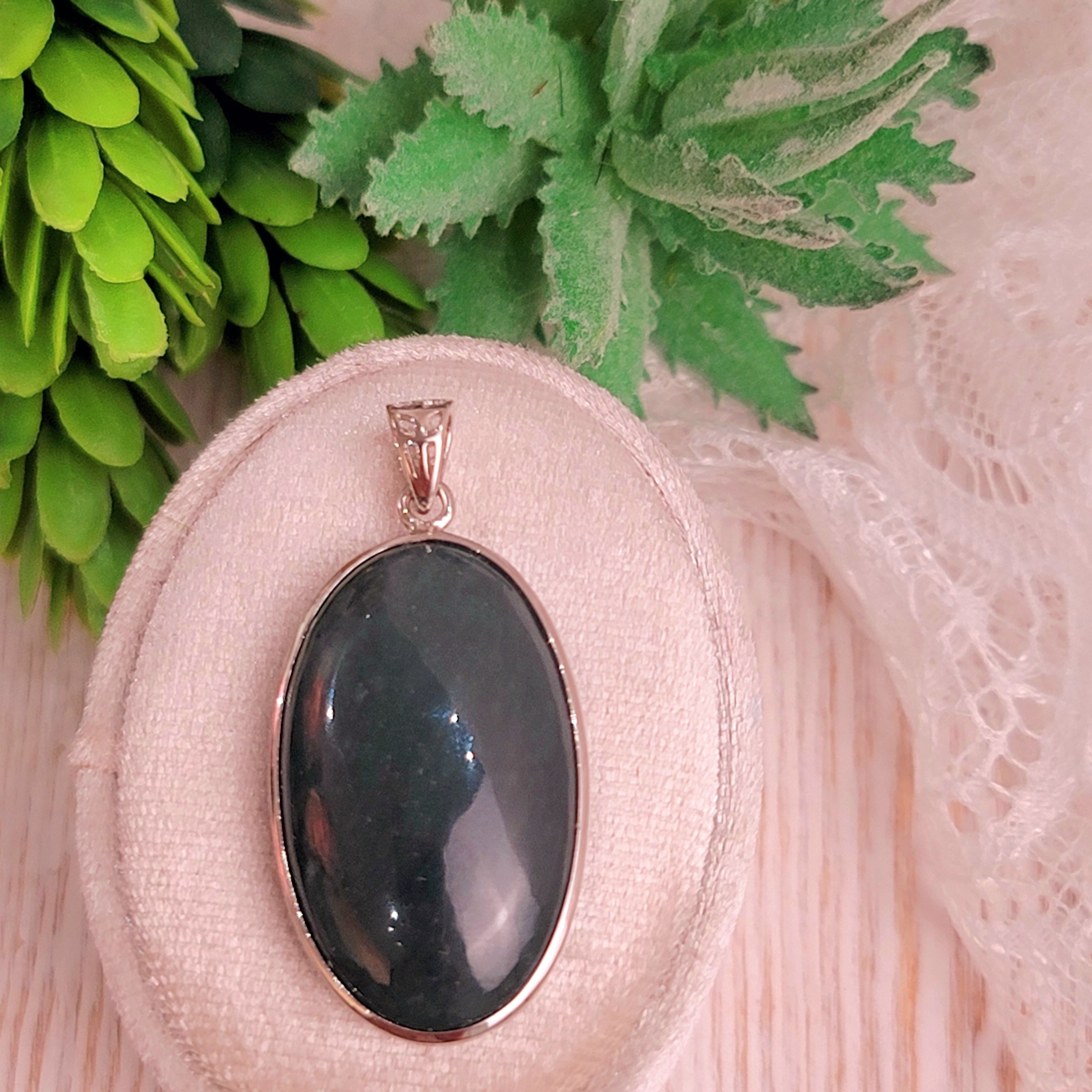 Guatemalean Jadeite Pendant for Protection and Luck