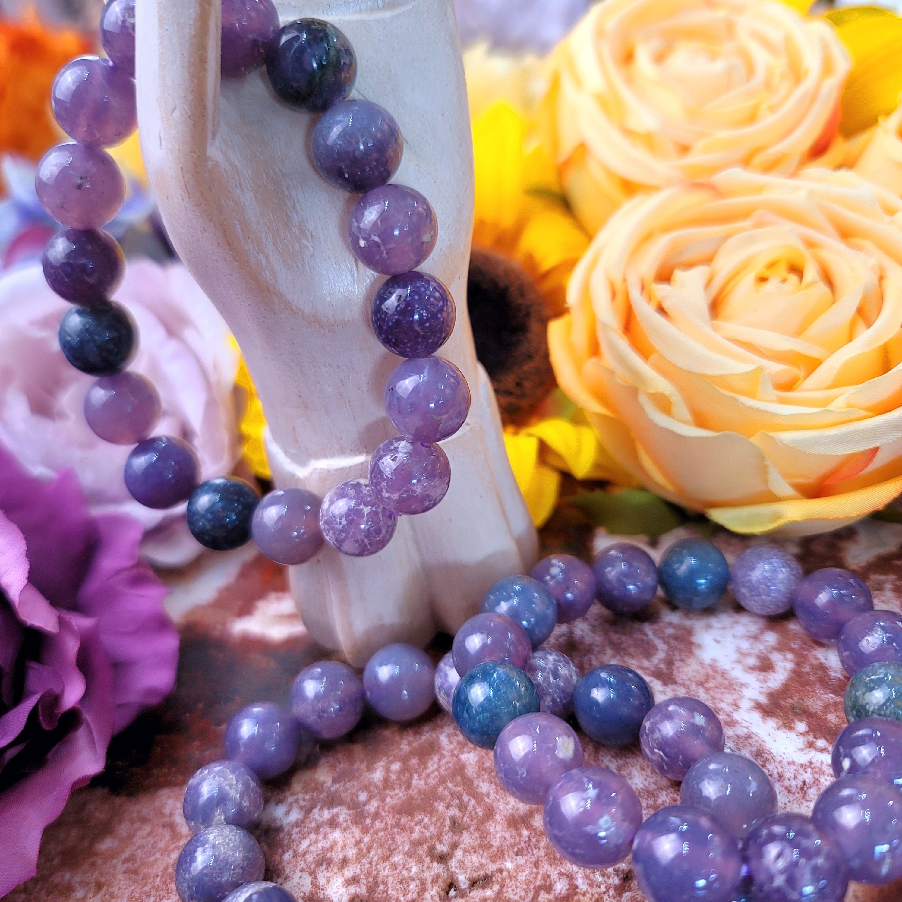 Grape Agate Bracelet (AAA Grade) for Connecting with your Higher Self and Attracting your Soul Mate