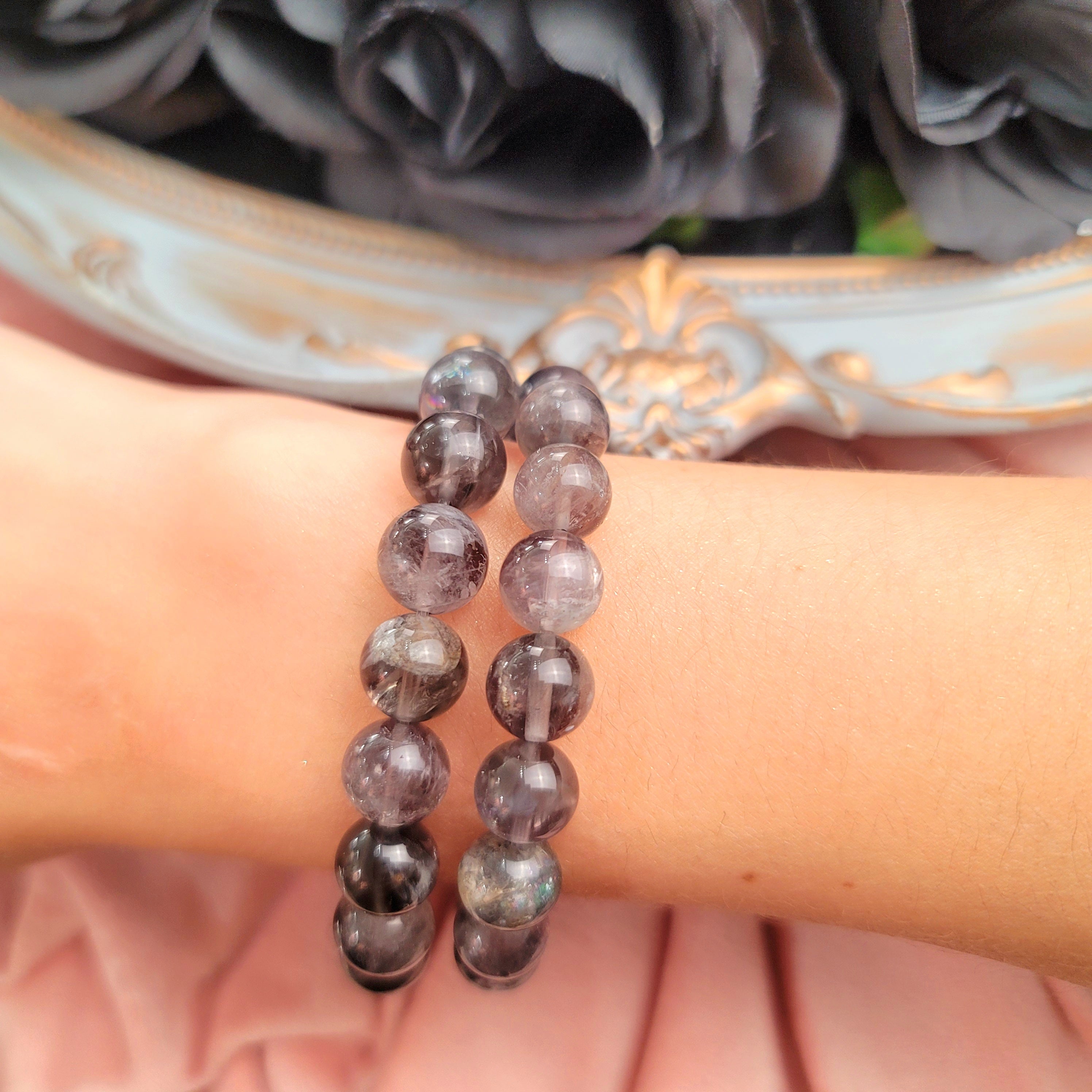 Black Andesine Bracelet (High Quality) for Elevating your Consciousness