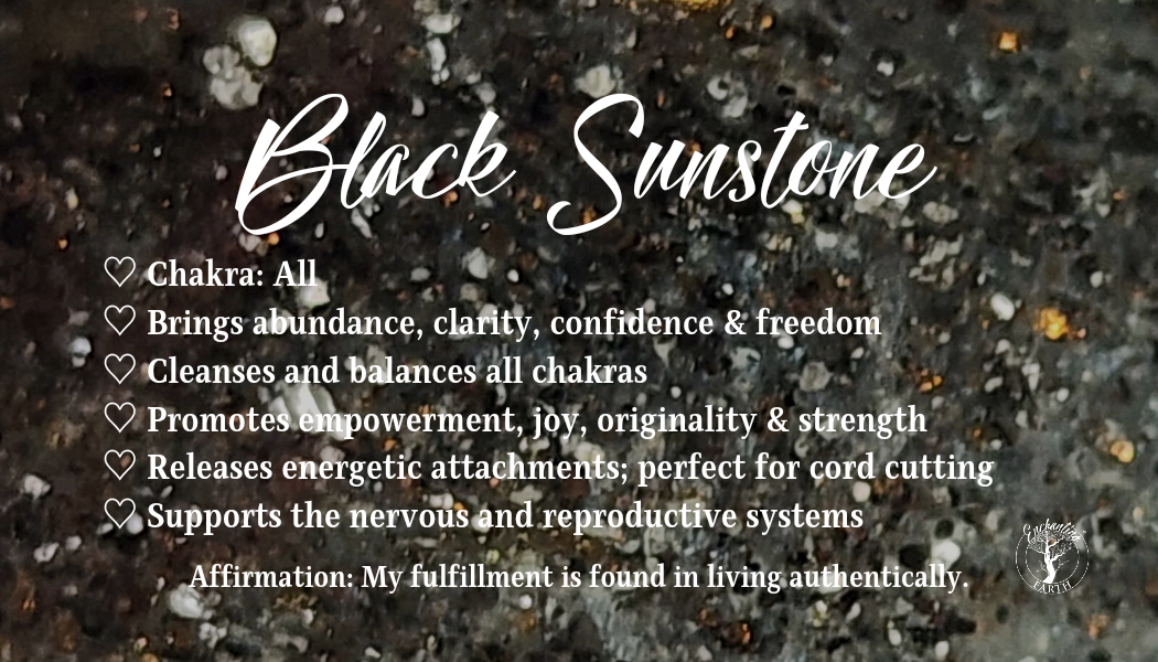 Black Sunstone x Sunstone Pendant .925 Silver for Confidence, Leadership and Strength