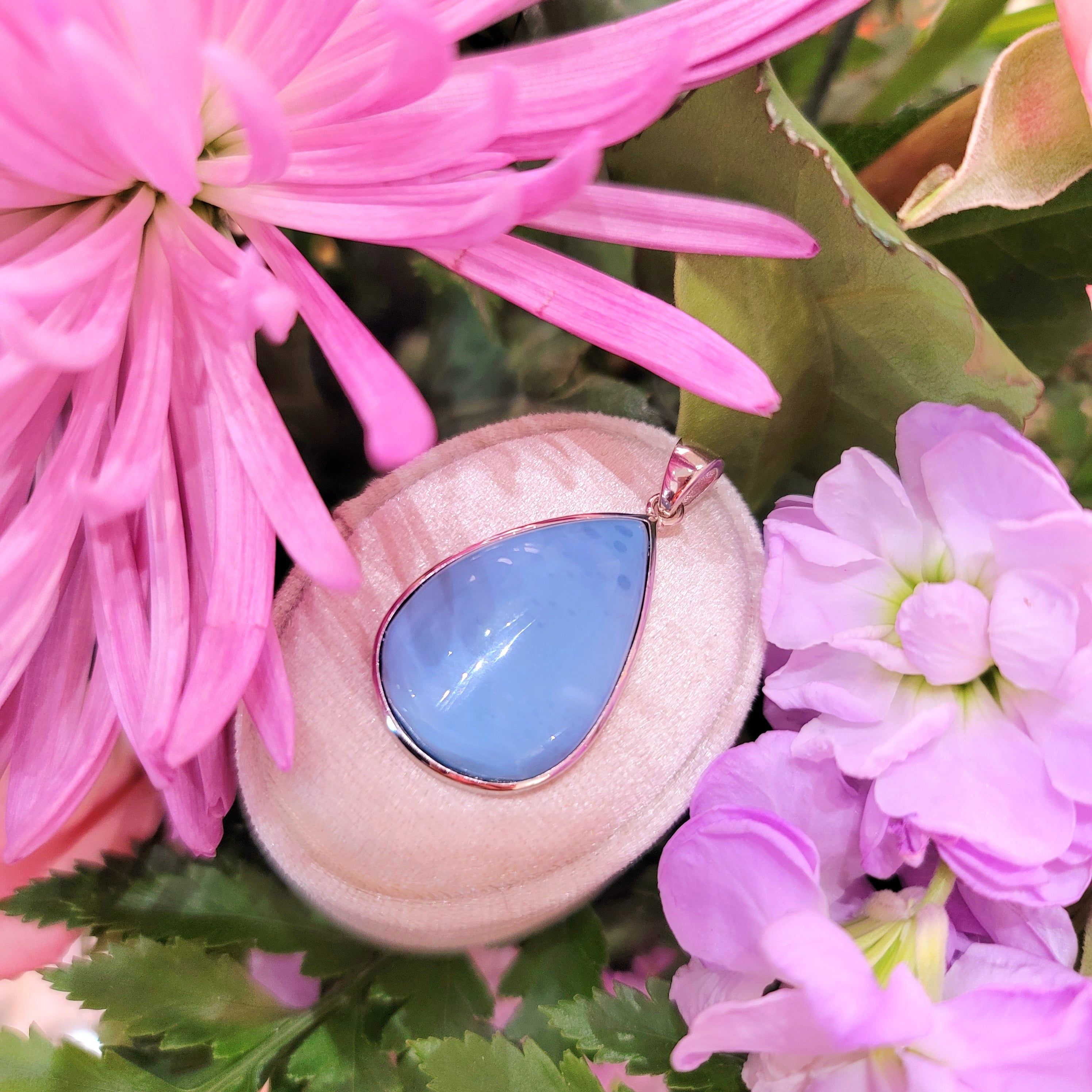Owyhee Opal Pendant for Emotional Healing and Balance