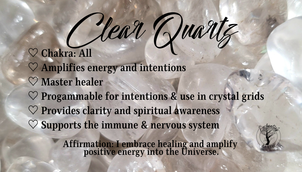 Clear Quartz Harmonizer for Master Healing, Manifesting and Setting Intentions