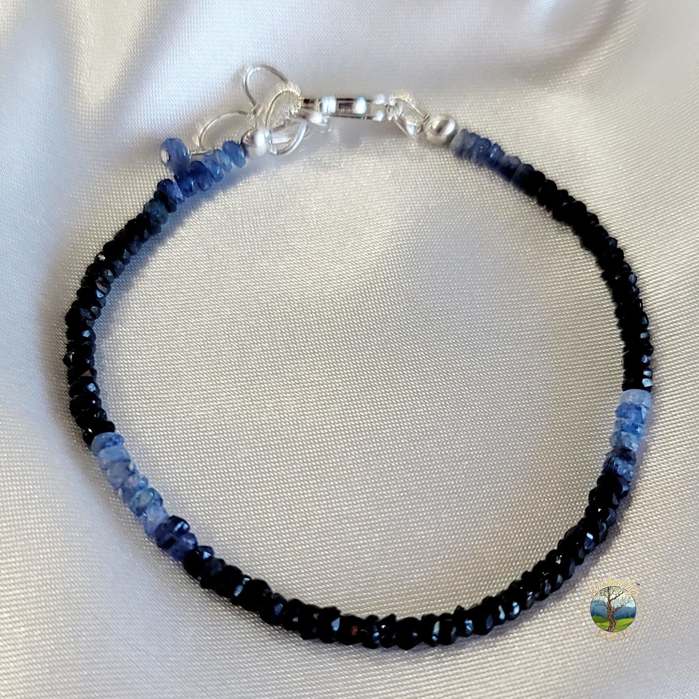 Sapphire Waterfall Micro Faceted Bracelet
