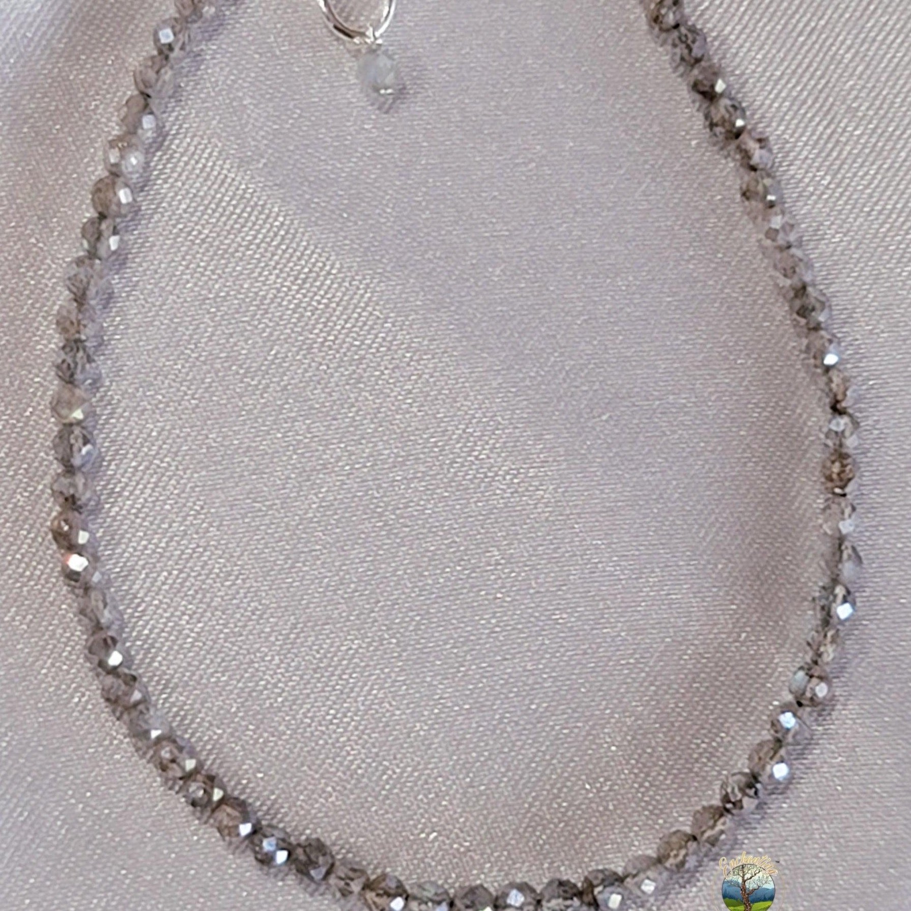 Aura Coated Labradorite Micro Faceted Bracelet