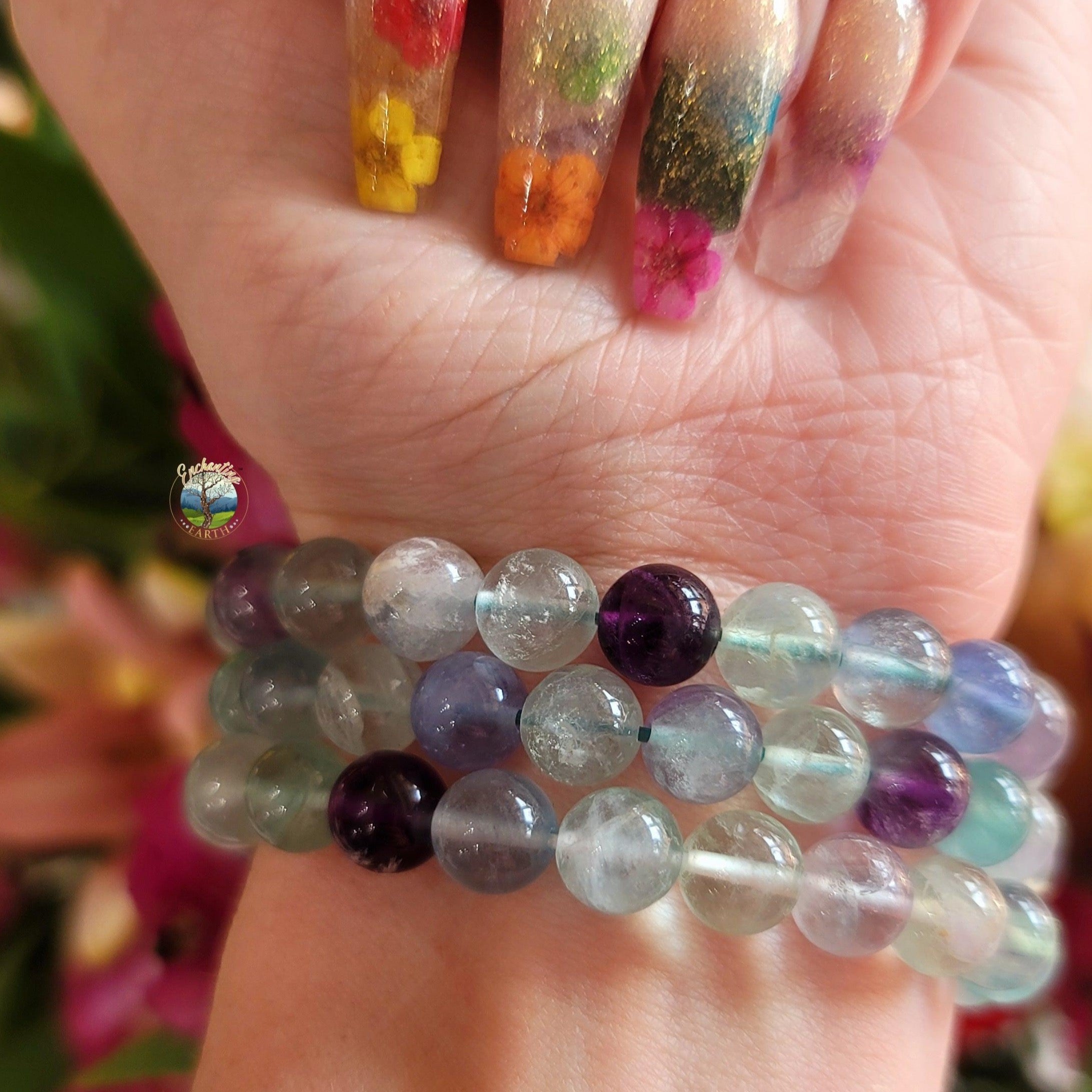 Fluorite Bracelet for Focus and Mental Clarity