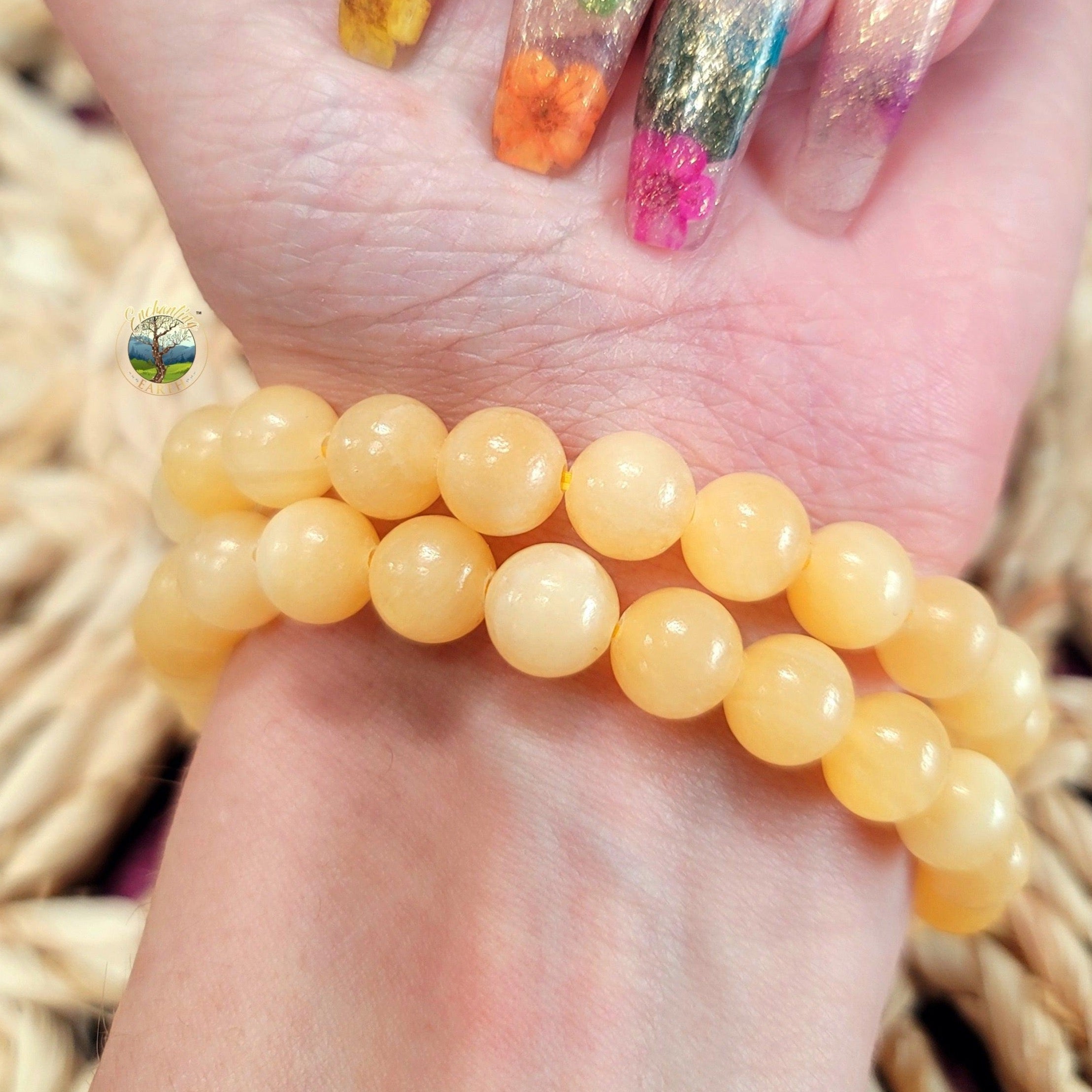 Honey Calcite Bracelet for Confidence and Endurance – Enchanting Earth