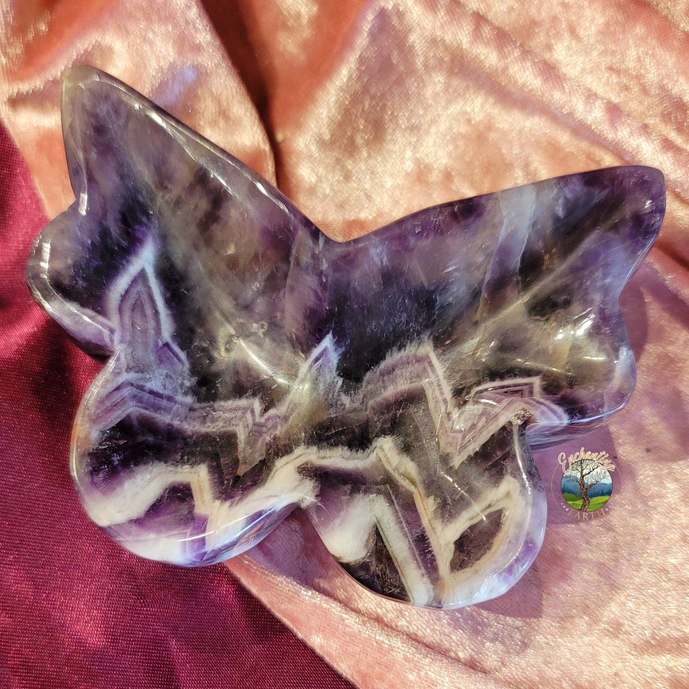 🦋Enchanting Exclusive🦋 Dream Amethyst Butterfly Bowl