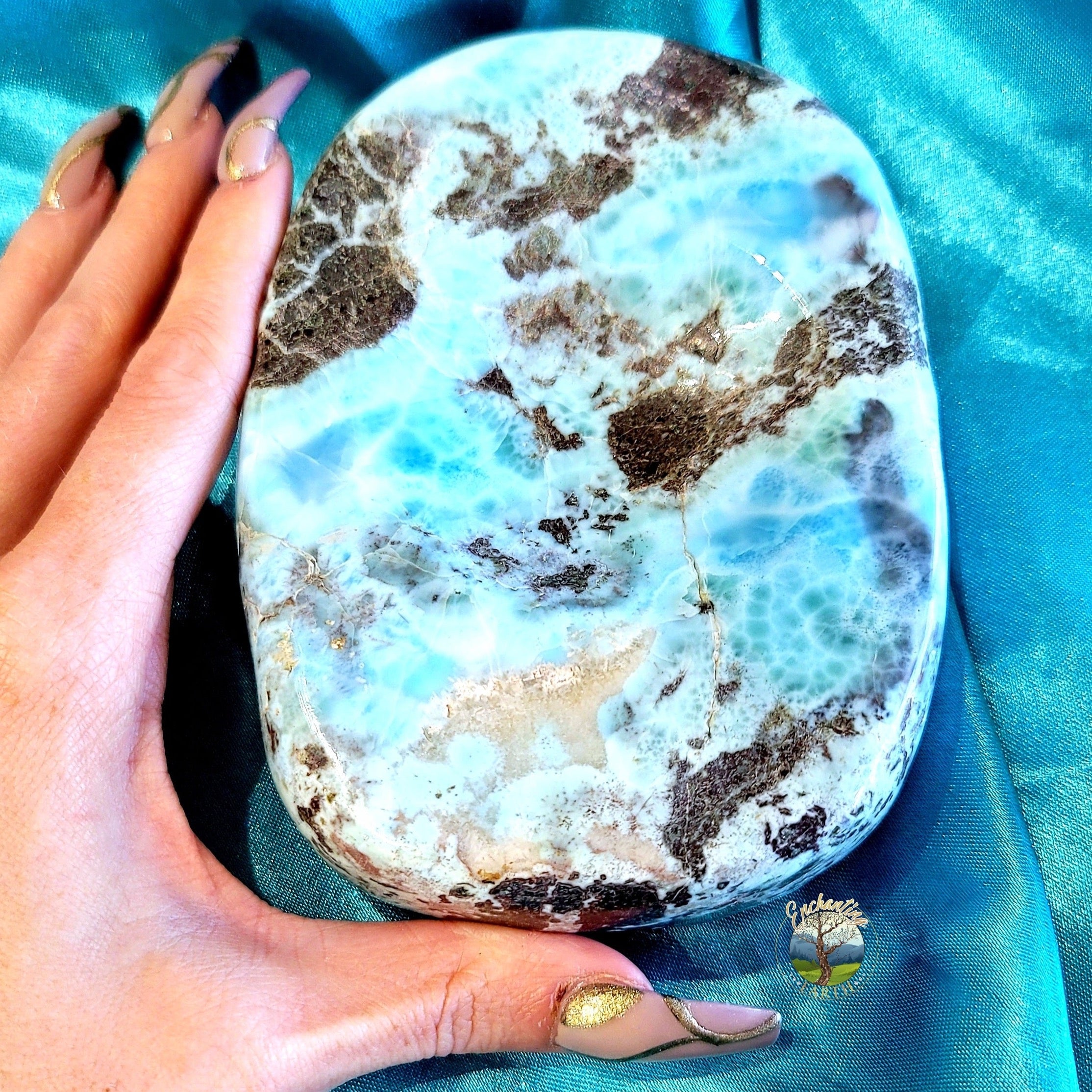 Larimar Bowl for Peace and Tranquility