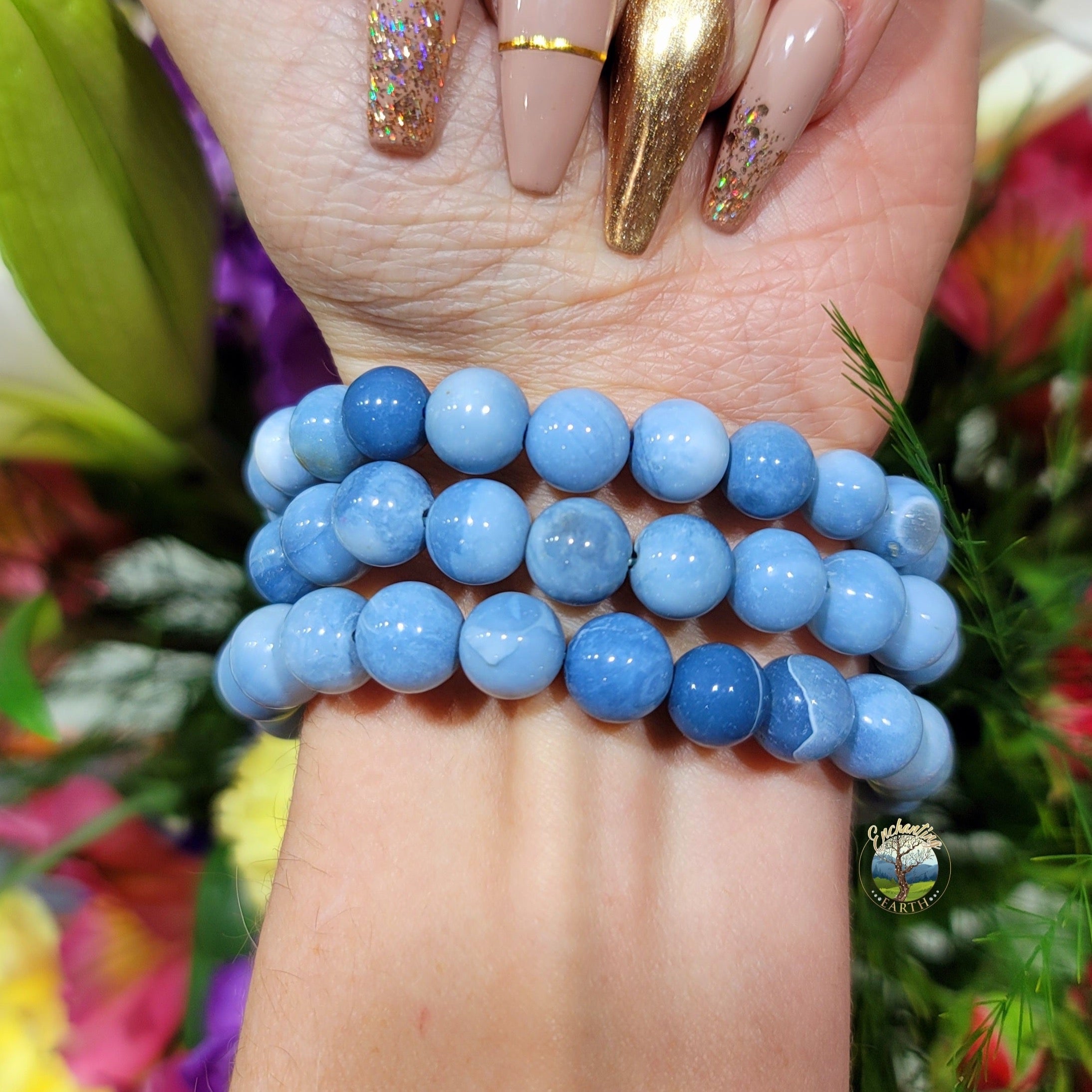 AA Owyhee Opal Bracelet for Emotional Healing and Balance