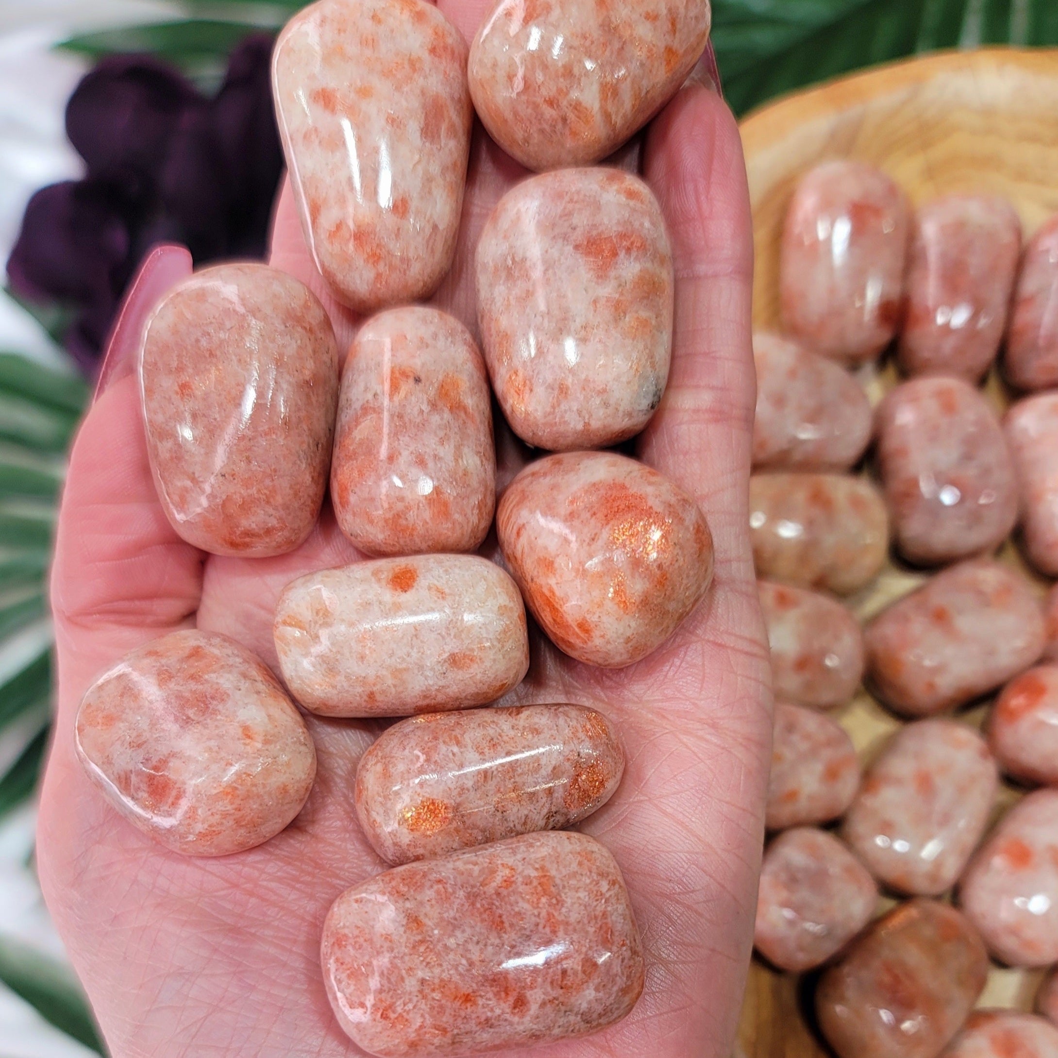 Sunstone Tumble for Leadership and Strength
