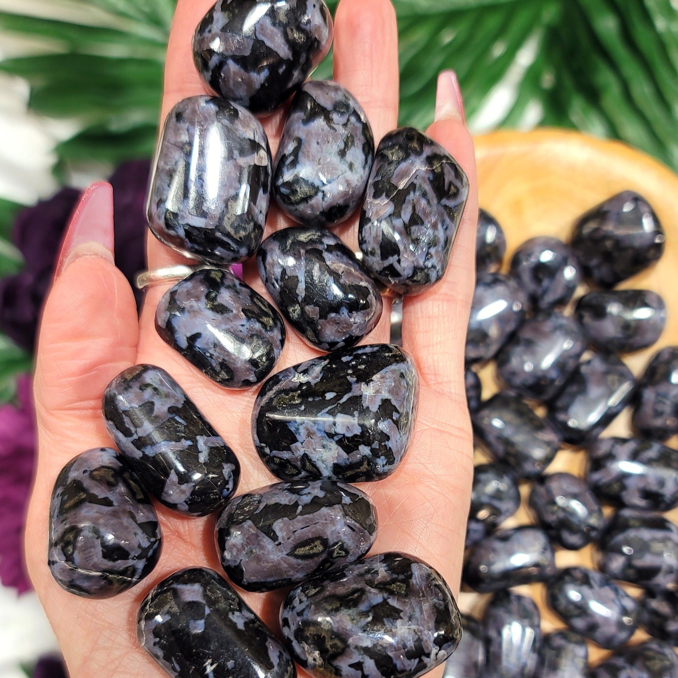 Indigo Gabbro Tumble for Enhanced Intuition and Embracing Your Inner Magic