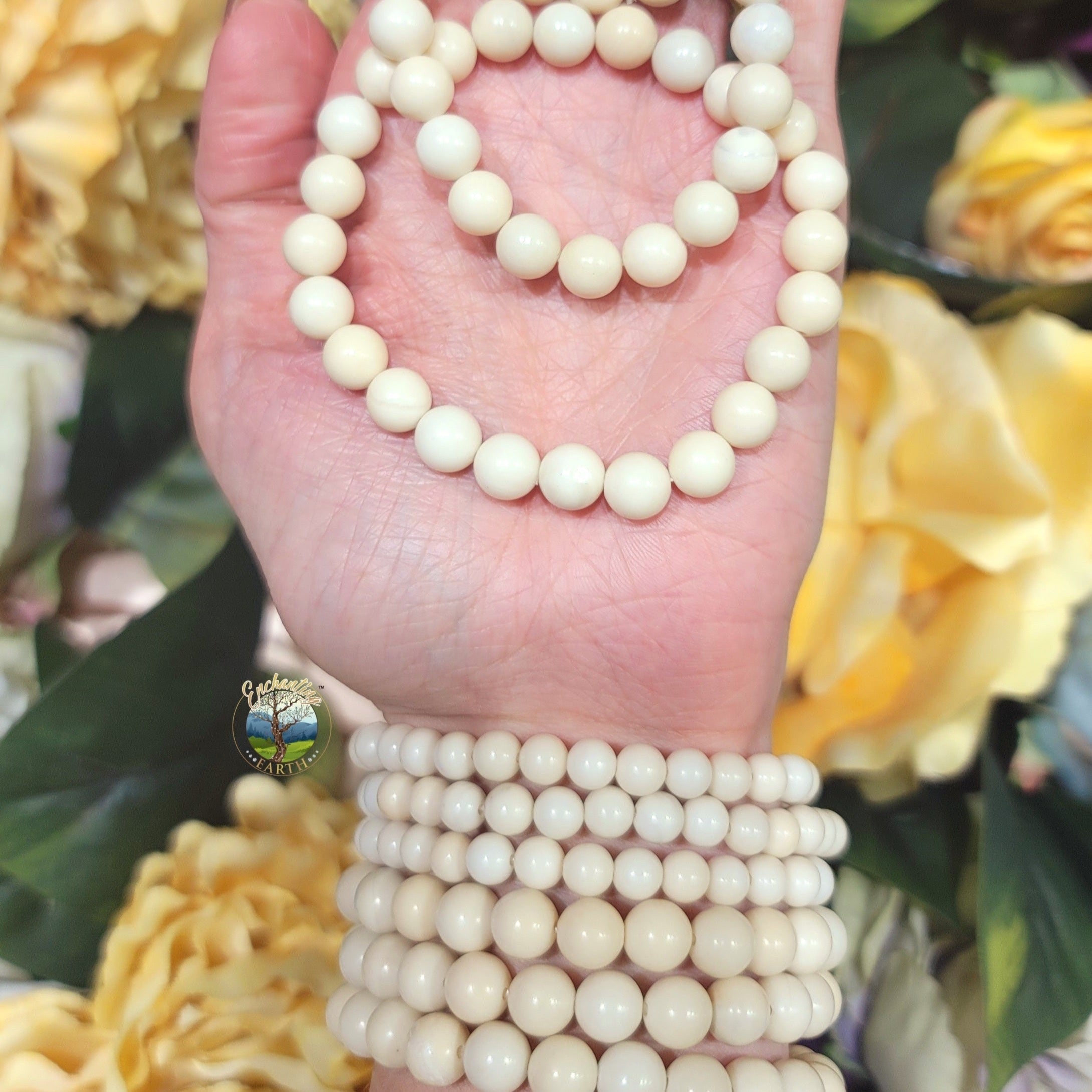 White Jade Bracelet for Insight, Luck and Wisdom