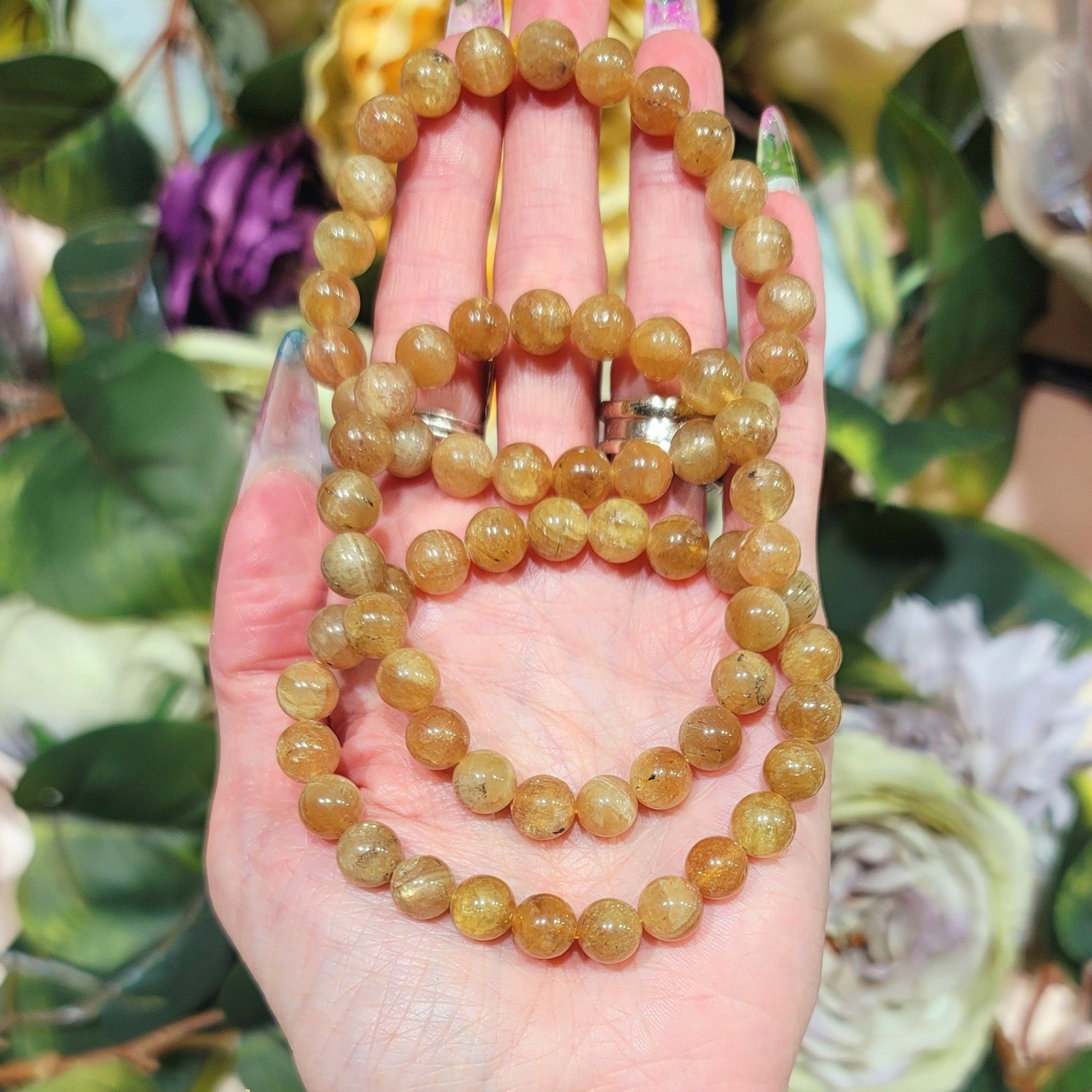Golden Yellow Apatite Bracelet for Creation, Confidence and Manifestation