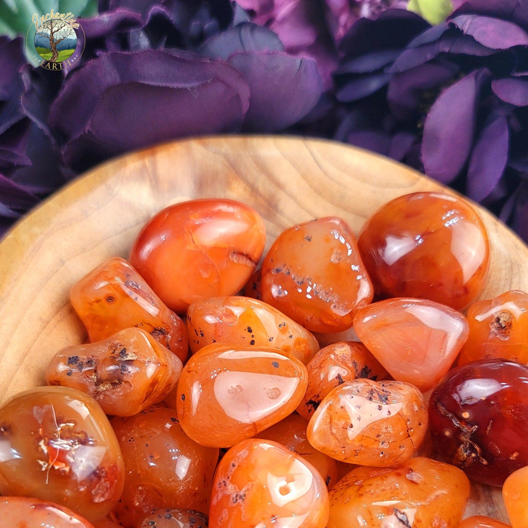 Carnelian Tumble for Embracing Your Inner Fire
