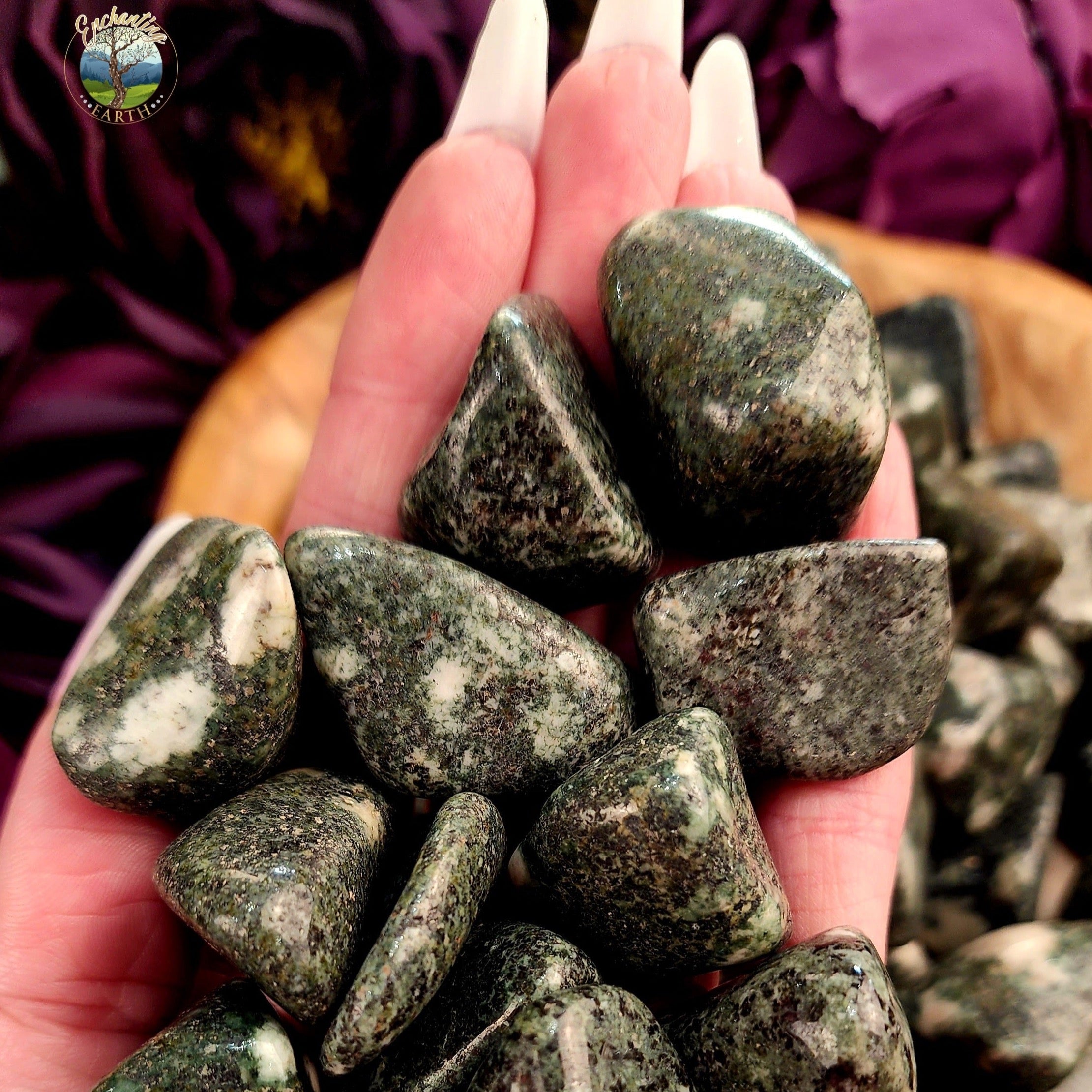 Stonehenge Bluestone Tumble (A Grade) for Ancient Knowledge, Connection with Higher Realms and Energetic Healing