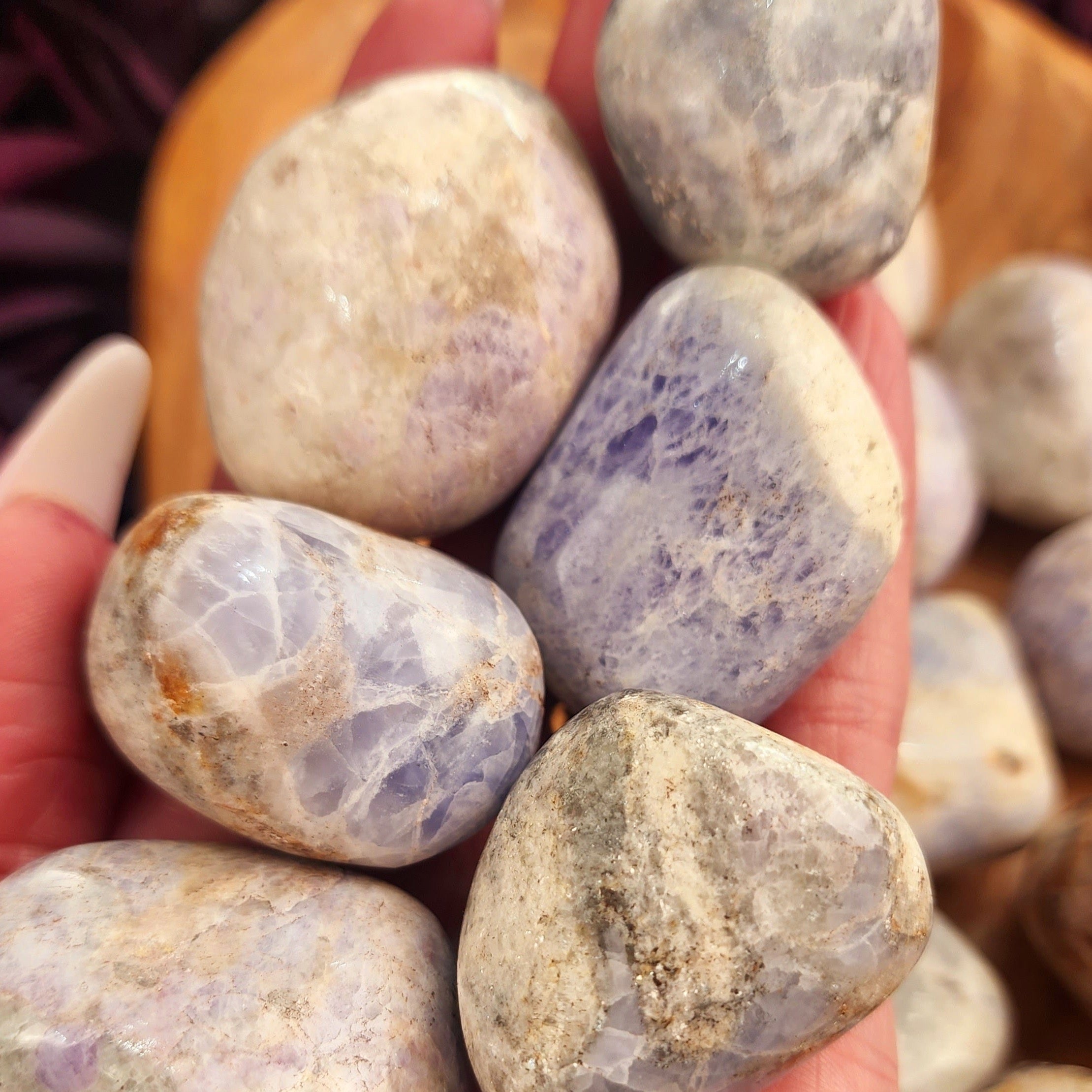 Tumbled Hackmanite Hackmanite Tumble for Enhanced Meditation and Spiritual Awakening ...