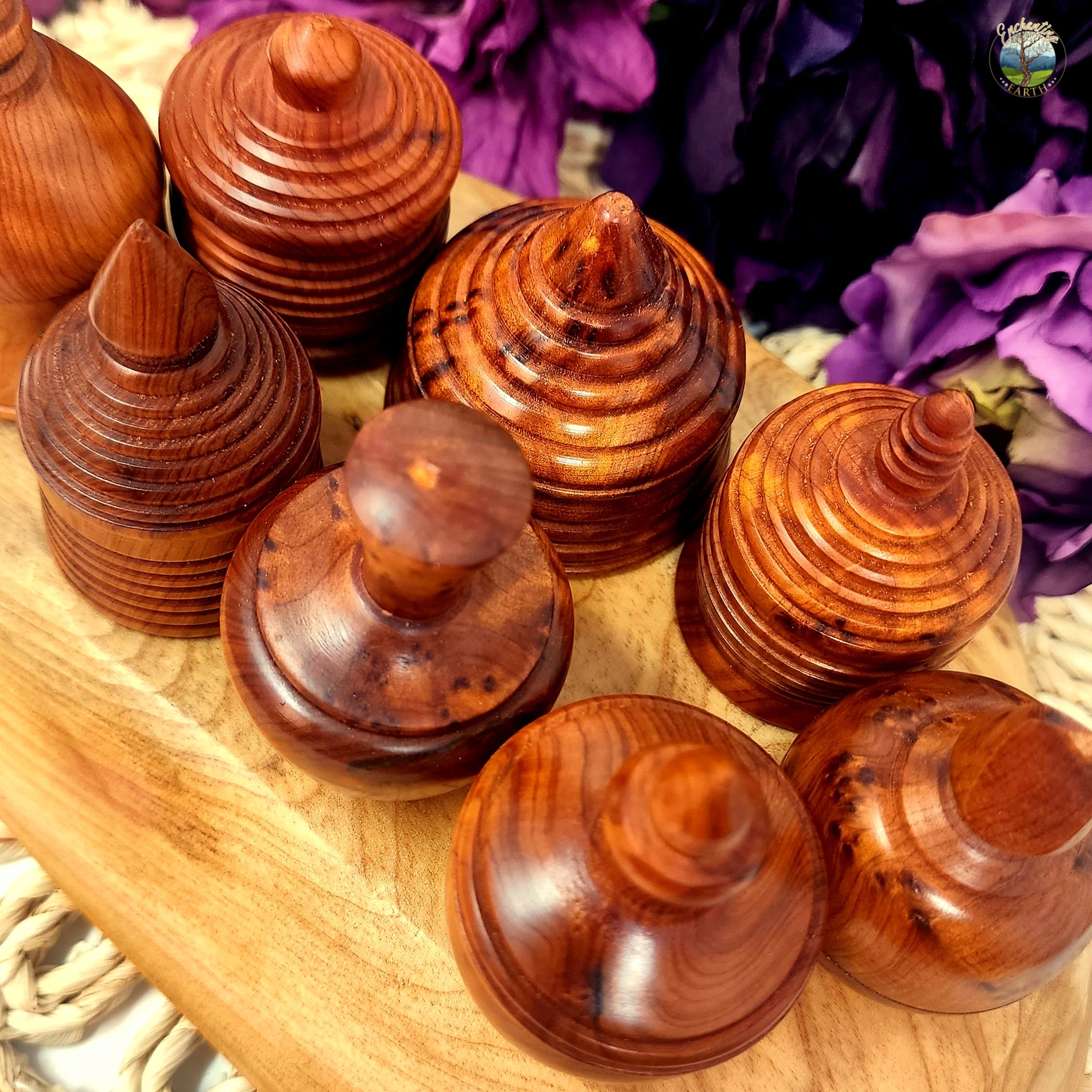 Thuya Wood Mini Box for Storing Crystals and Elevating your Mood