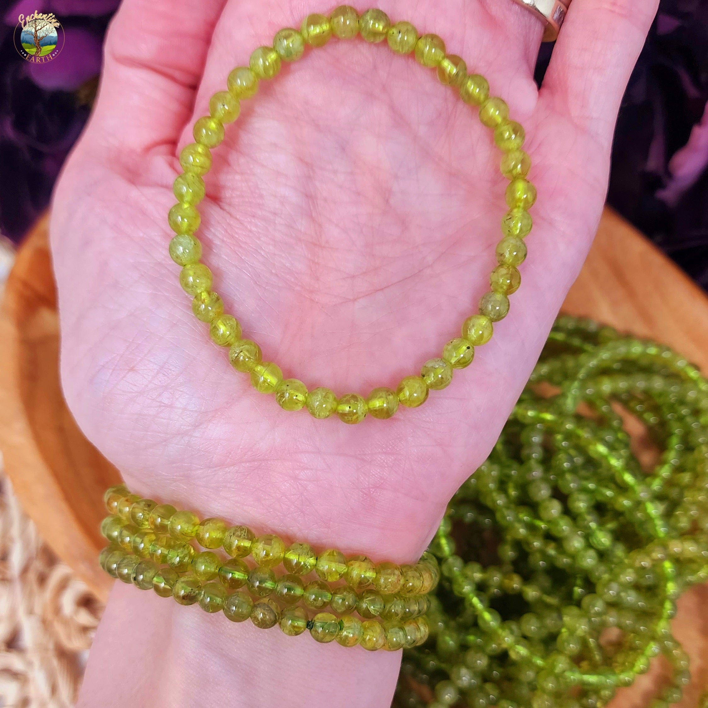 Peridot Bracelet for Power, Prosperity and Protection