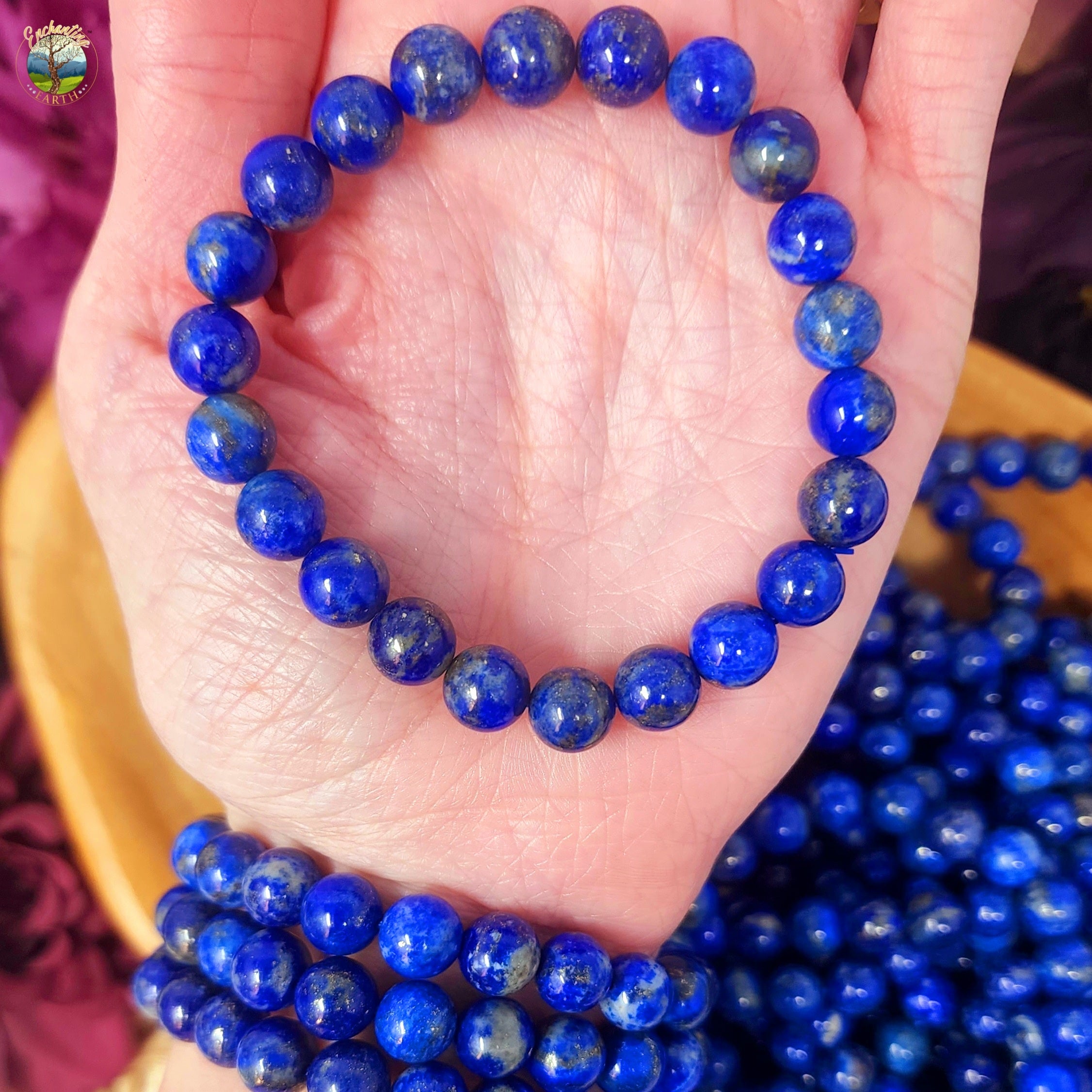 Lapis Lazuli Bracelet for Confidence, Intuition and Power