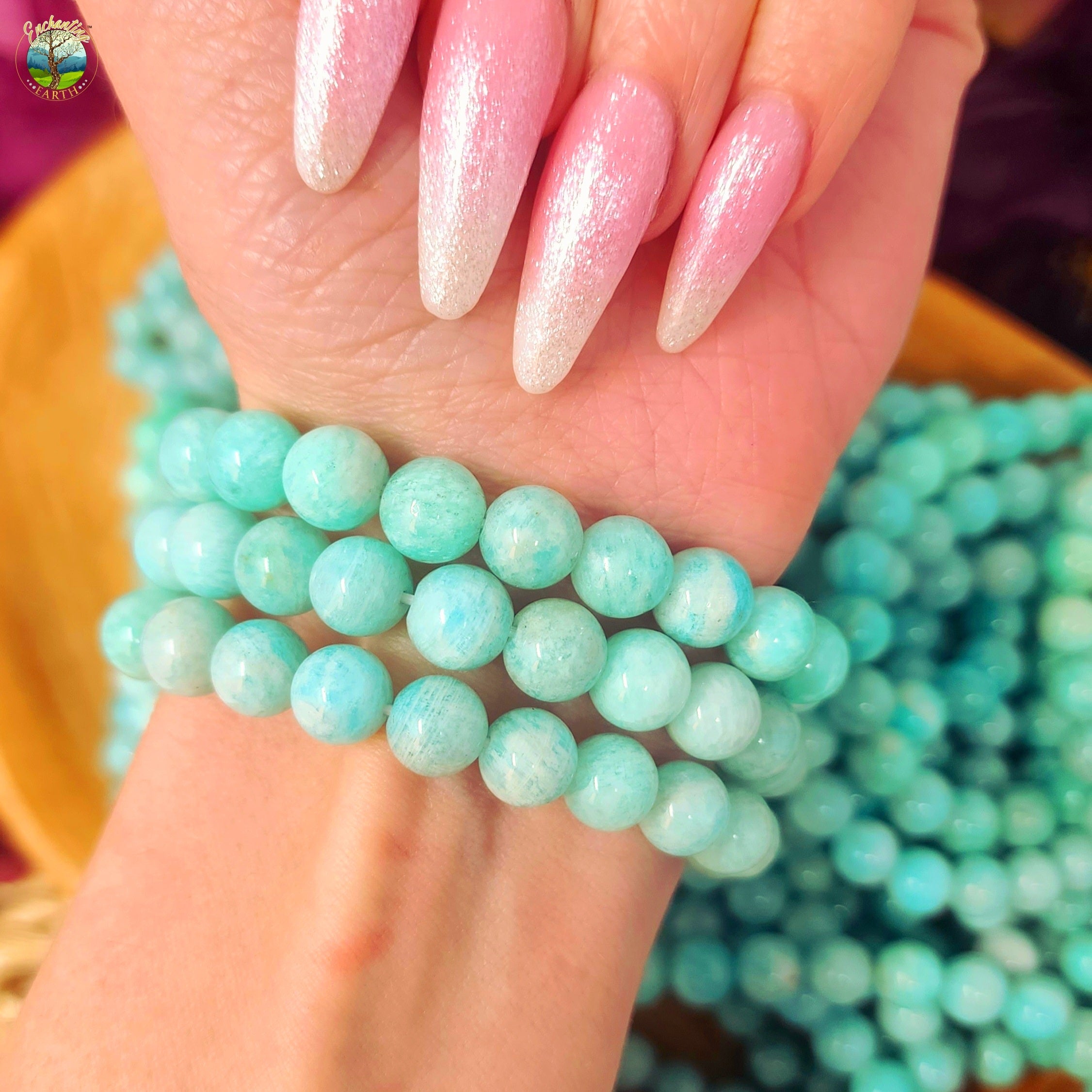 Amazonite Bracelet (High Quality) for Speaking Your Truth