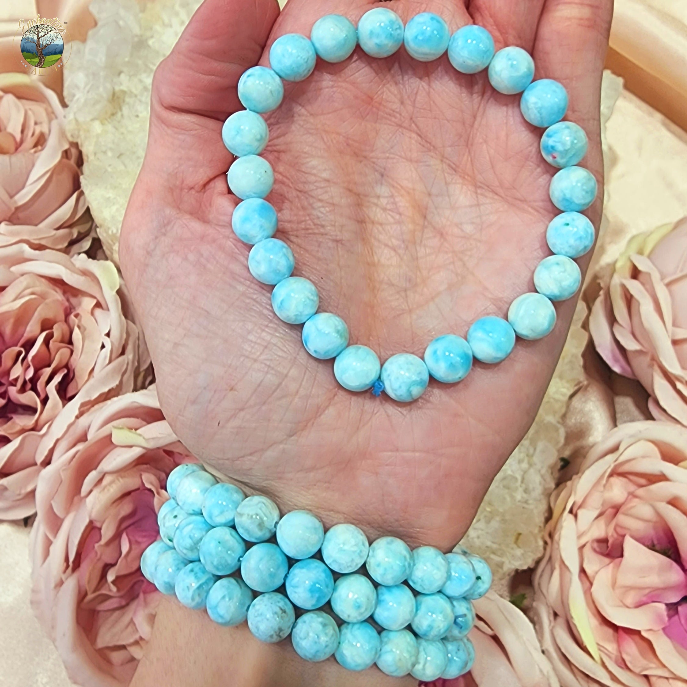 Hemimorphite Bracelet (AA Grade) for Enhanced Healing, Protection Against Malicious Intentions & Well-being