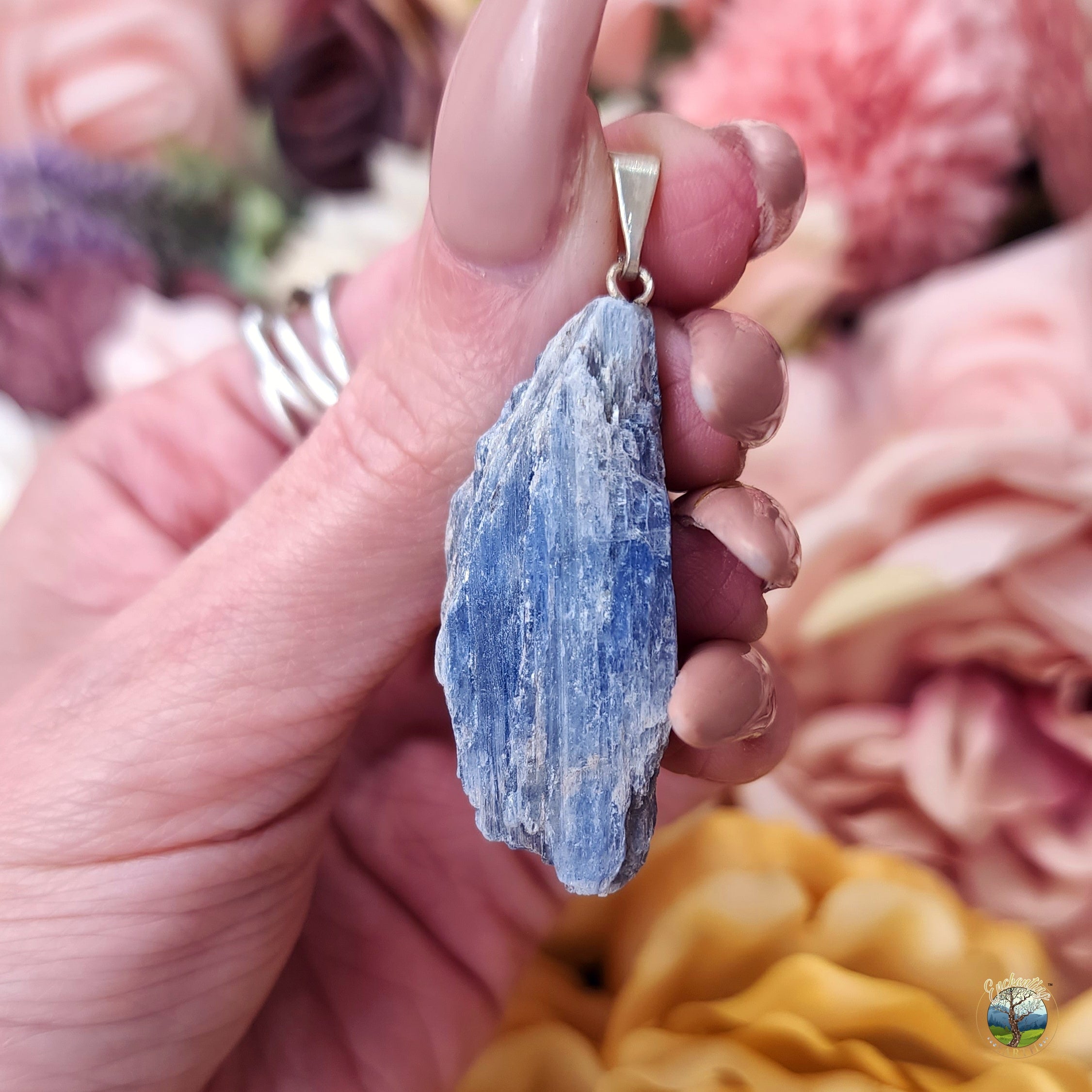 Kyanite Pendant for Communication and Harmony