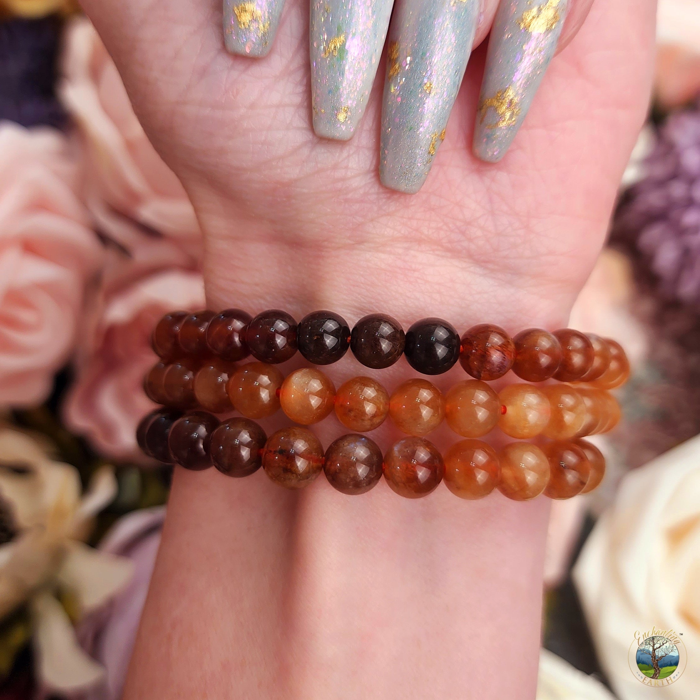 Andesine Golden Labradorite Waterfall Bracelet for Elevating your Consciousness